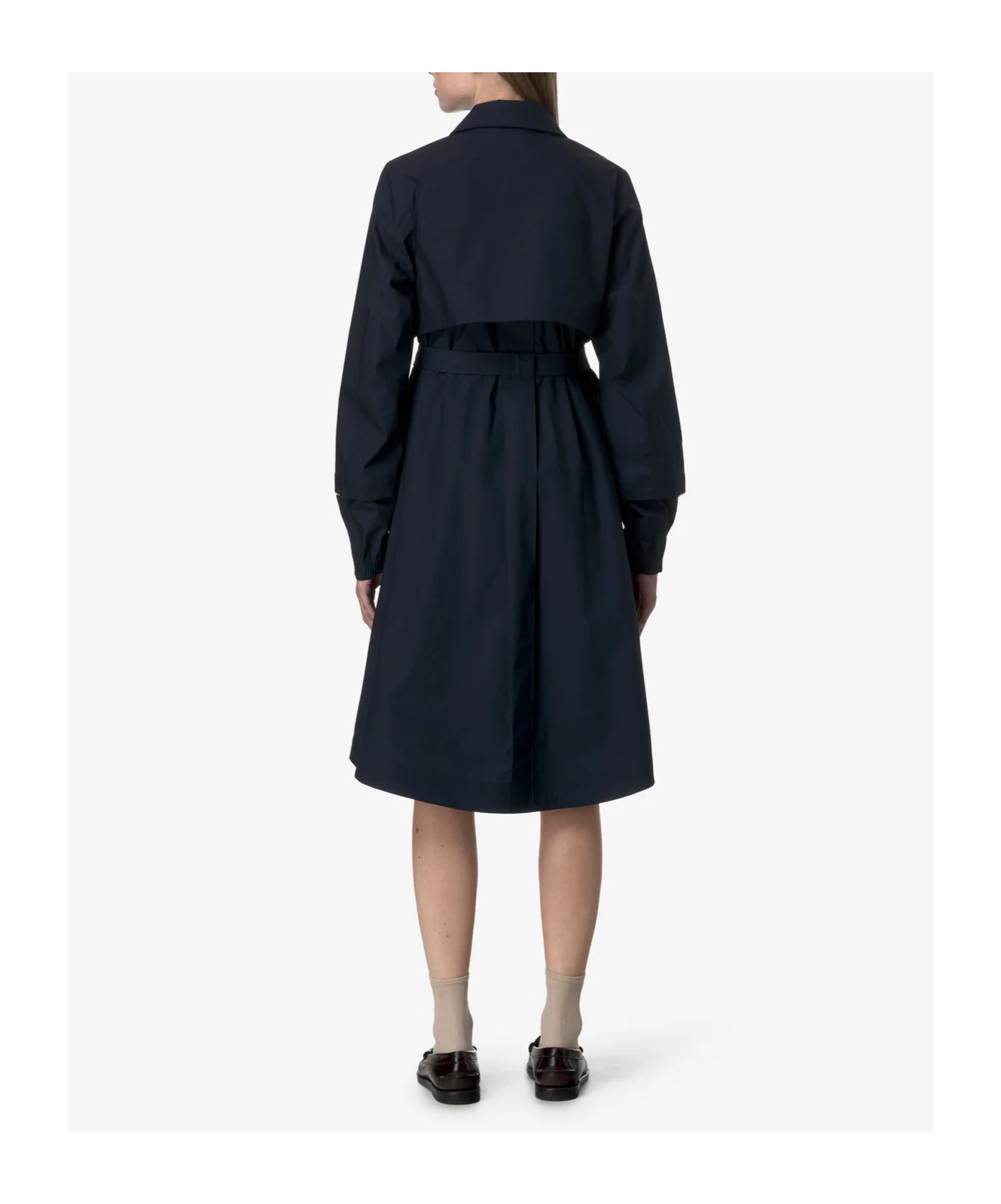 K-way Jesel Tech Wool Blend In Blue