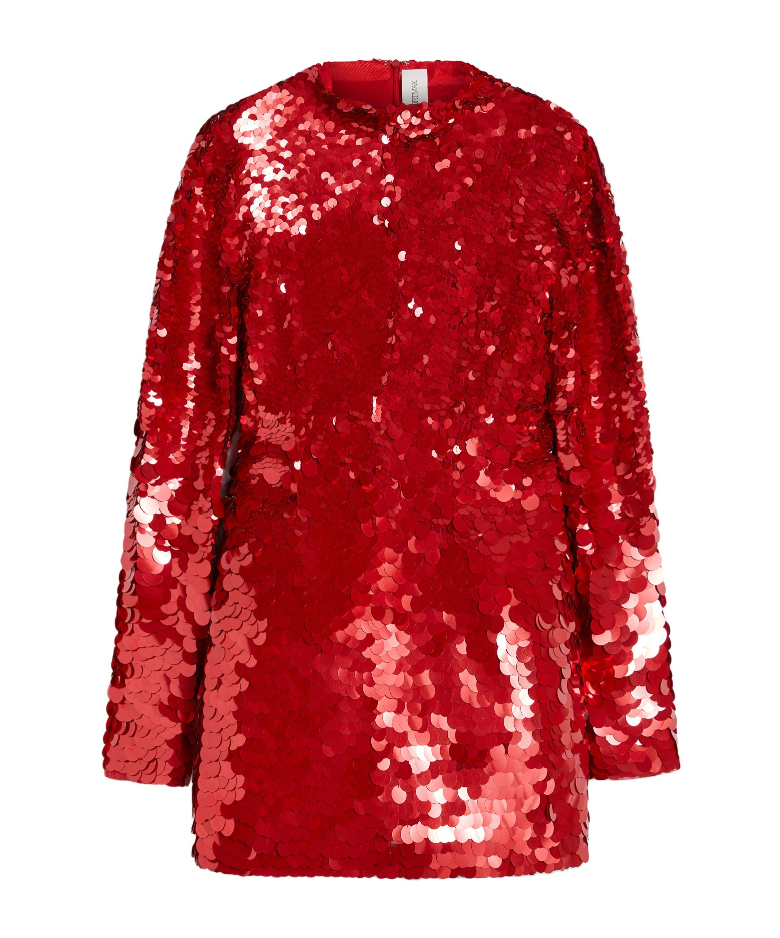 Sportmax Vestido Corto Con Lentejuelas In Red