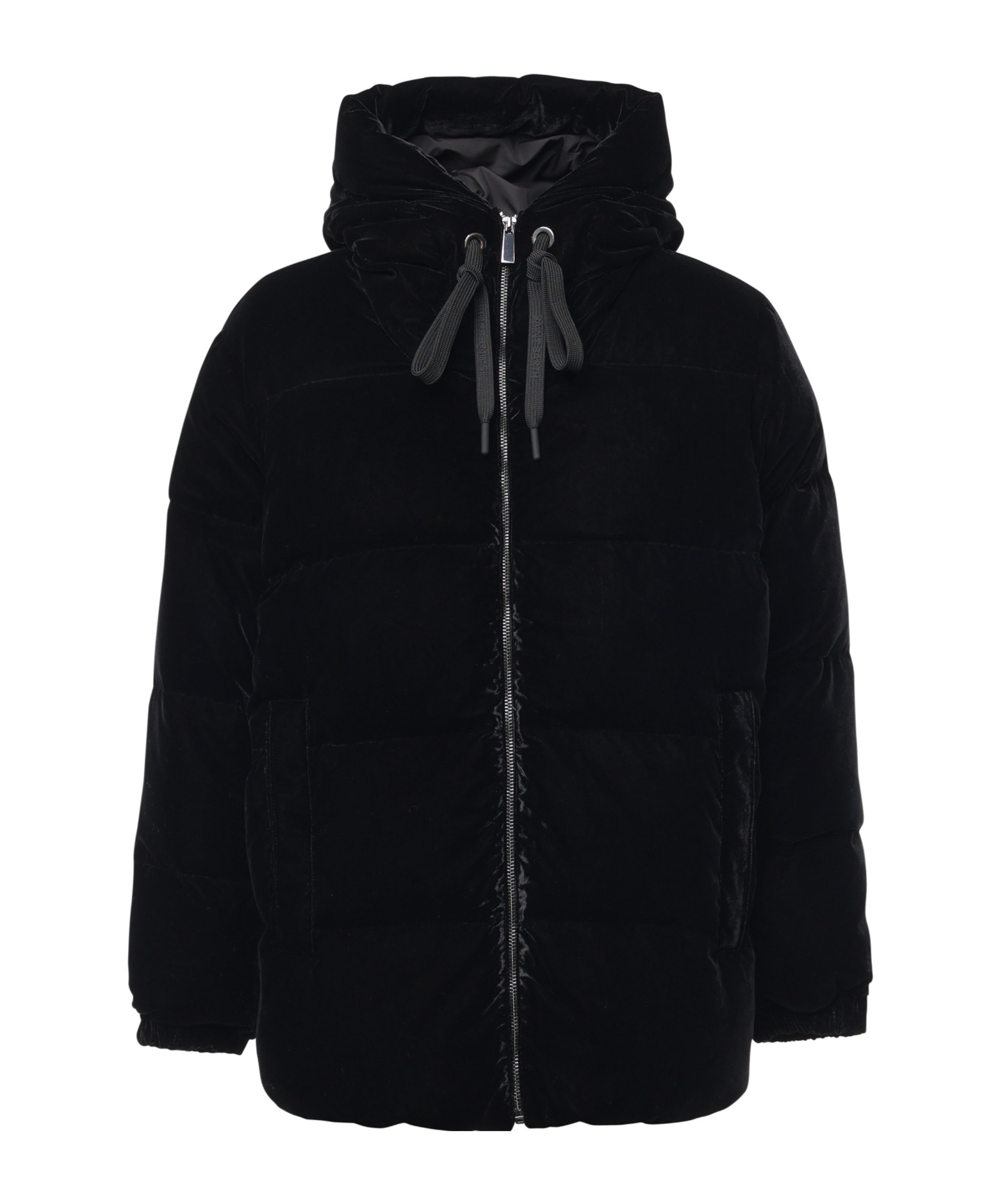 Mc2 Saint Barth Hooded Cotton Suit In Black