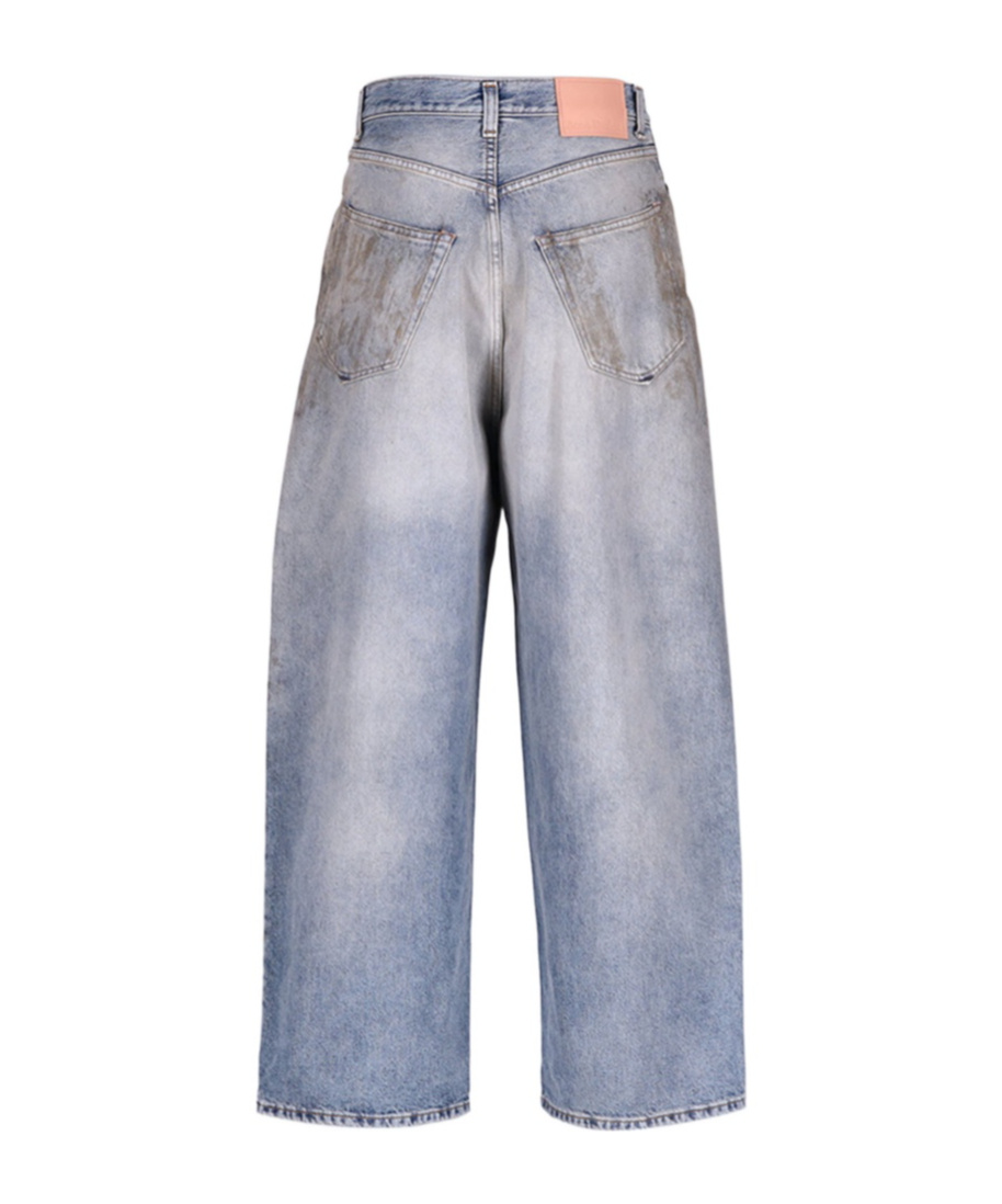 ACNE STUDIOS MID-RISE WIDE-LEG JEANS