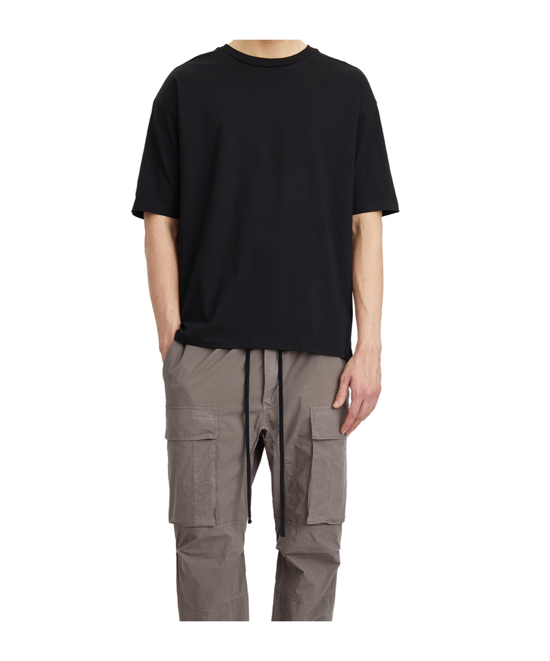 Thom Krom Short-sleeved T-shirt In Black