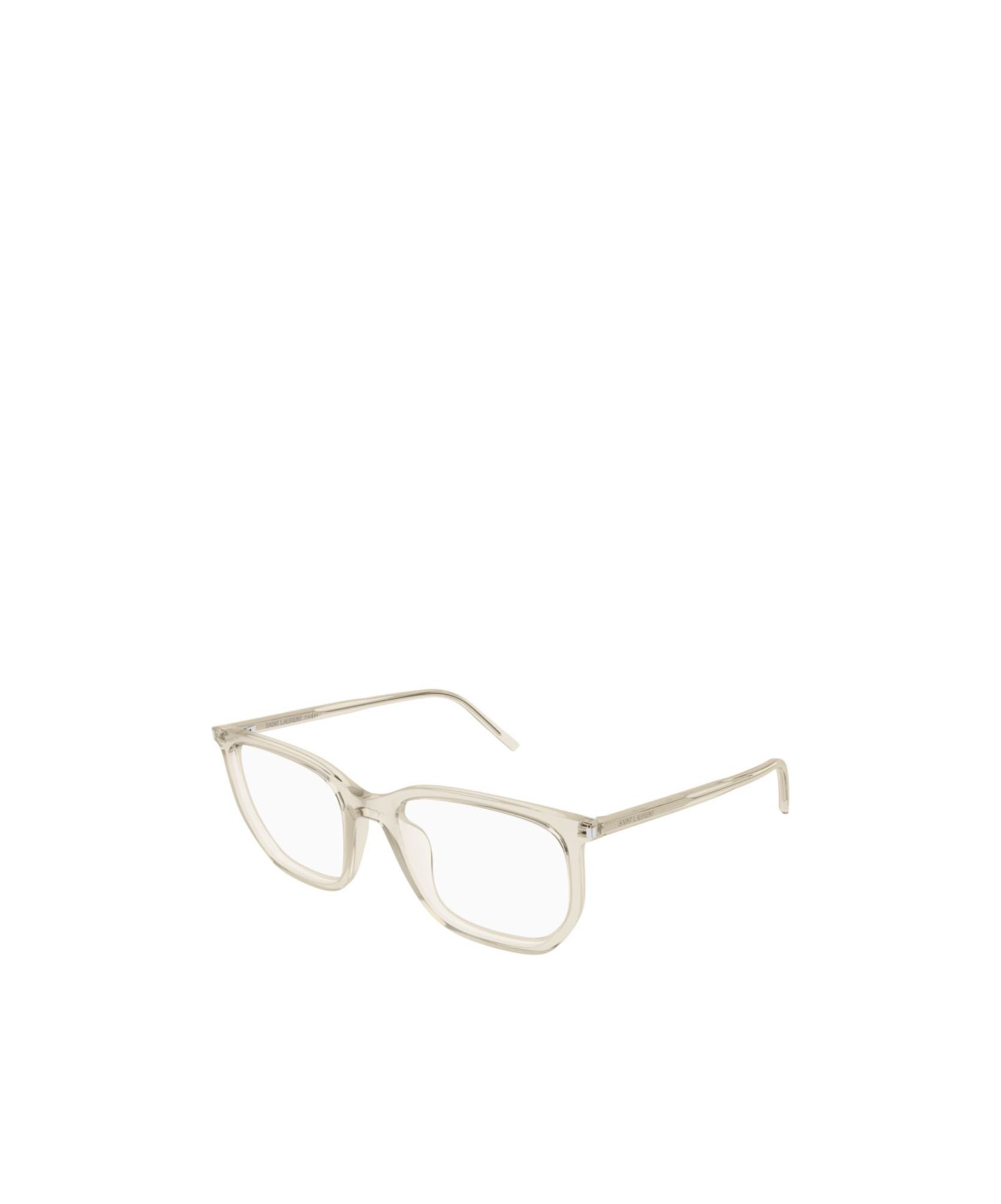 Saint Laurent Square-frame Glasses In White