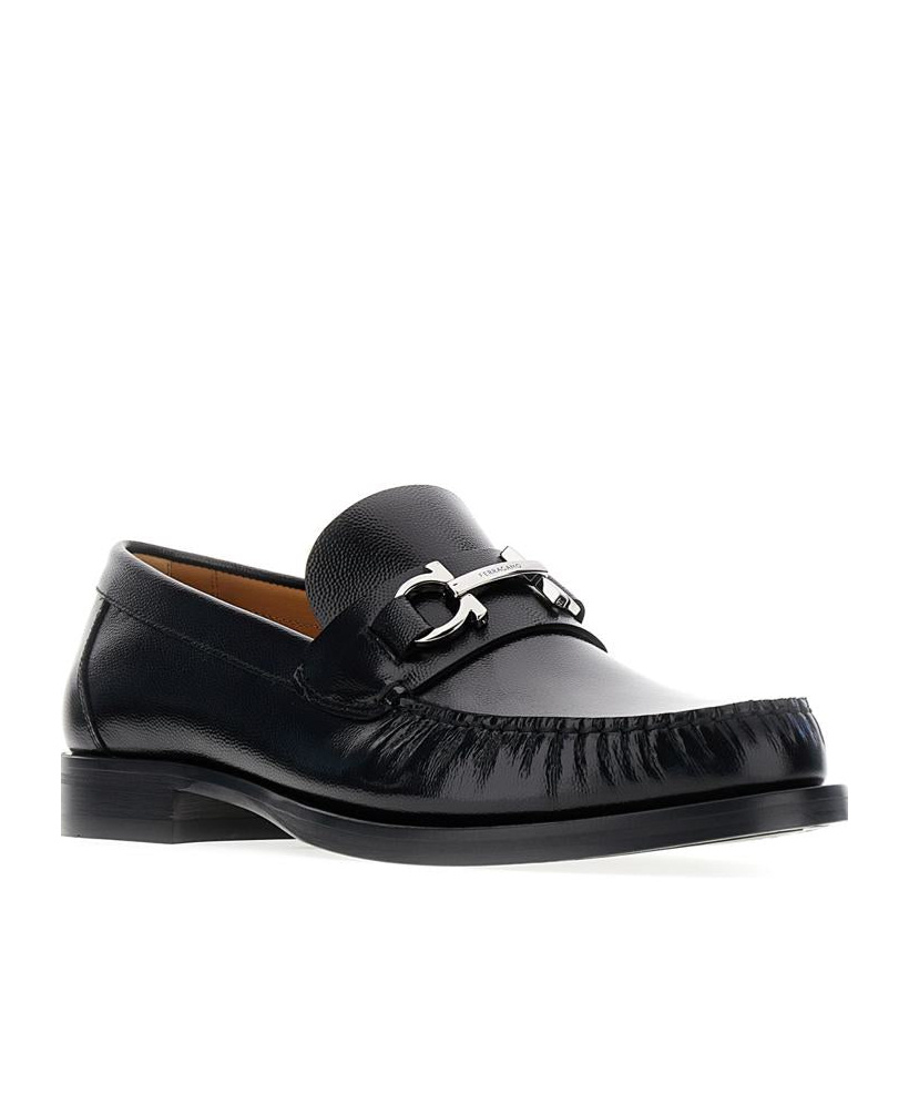 FERRAGAMO ROUND HEAD LOAFER SHOES