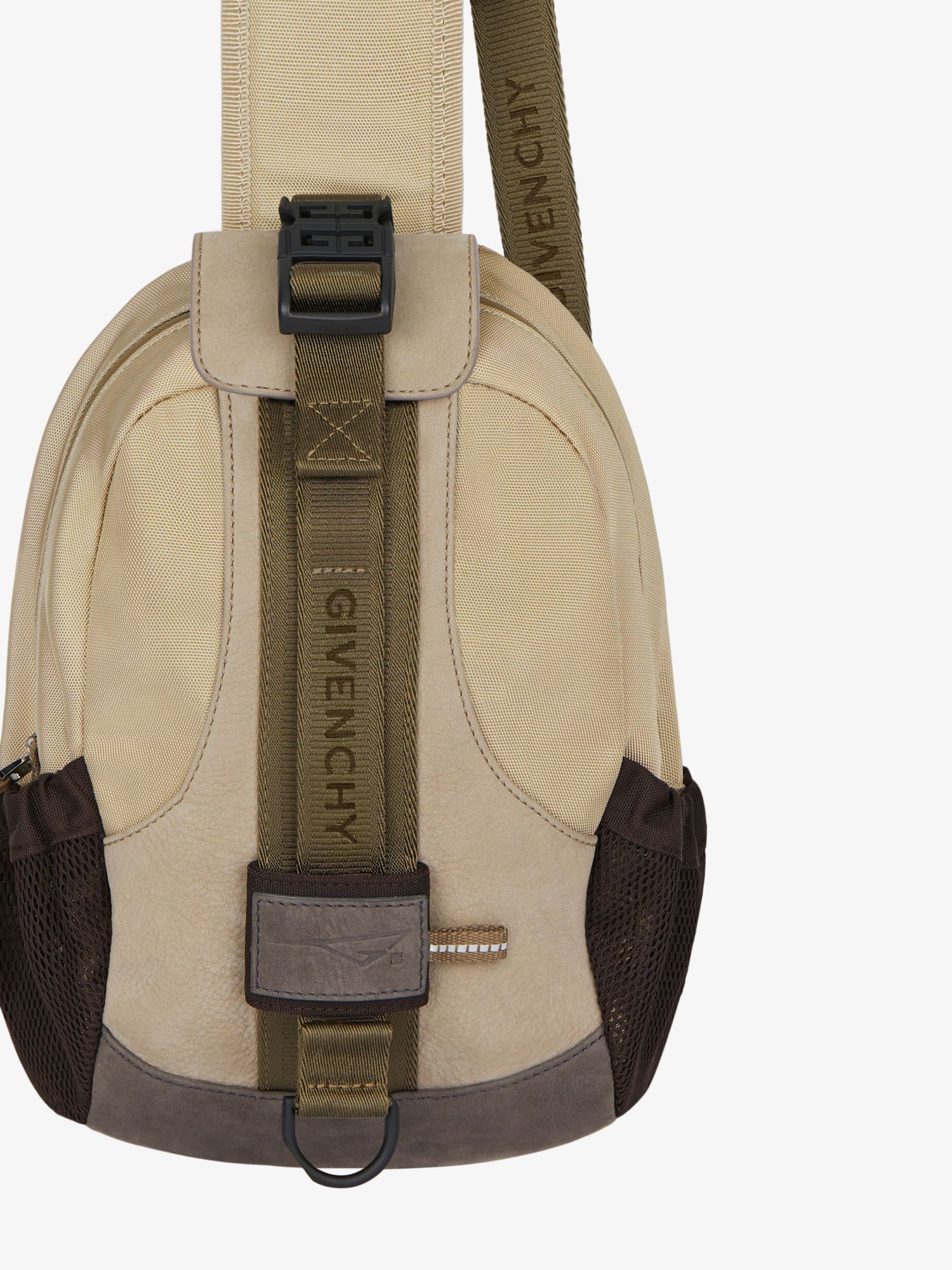 Givenchy G-trail Zipper Crossbody Bag In Nude