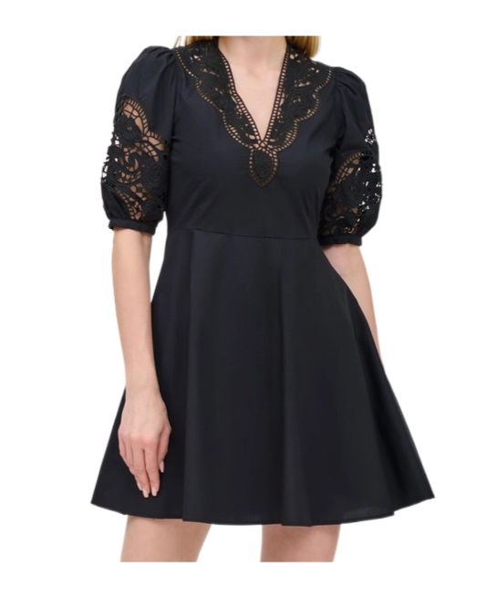 Twinset Lace Detailing Mini Dress