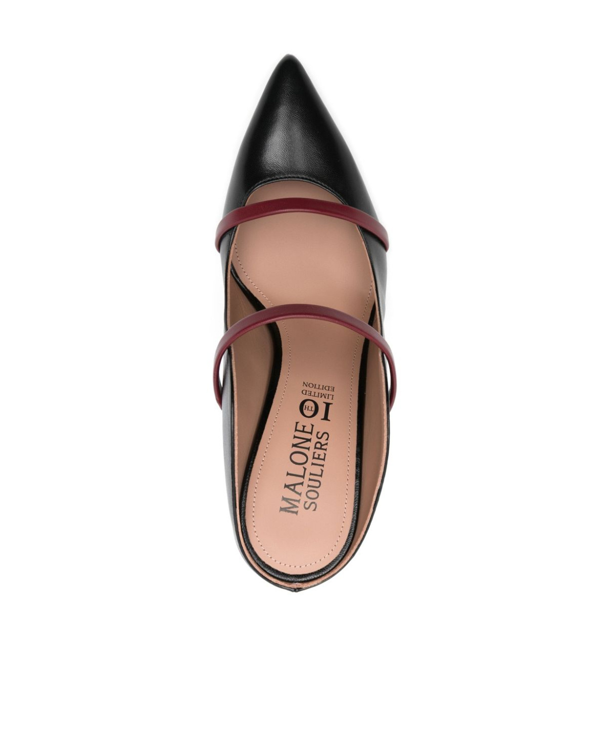 Malone Souliers 100mm Maureen Mules In Black