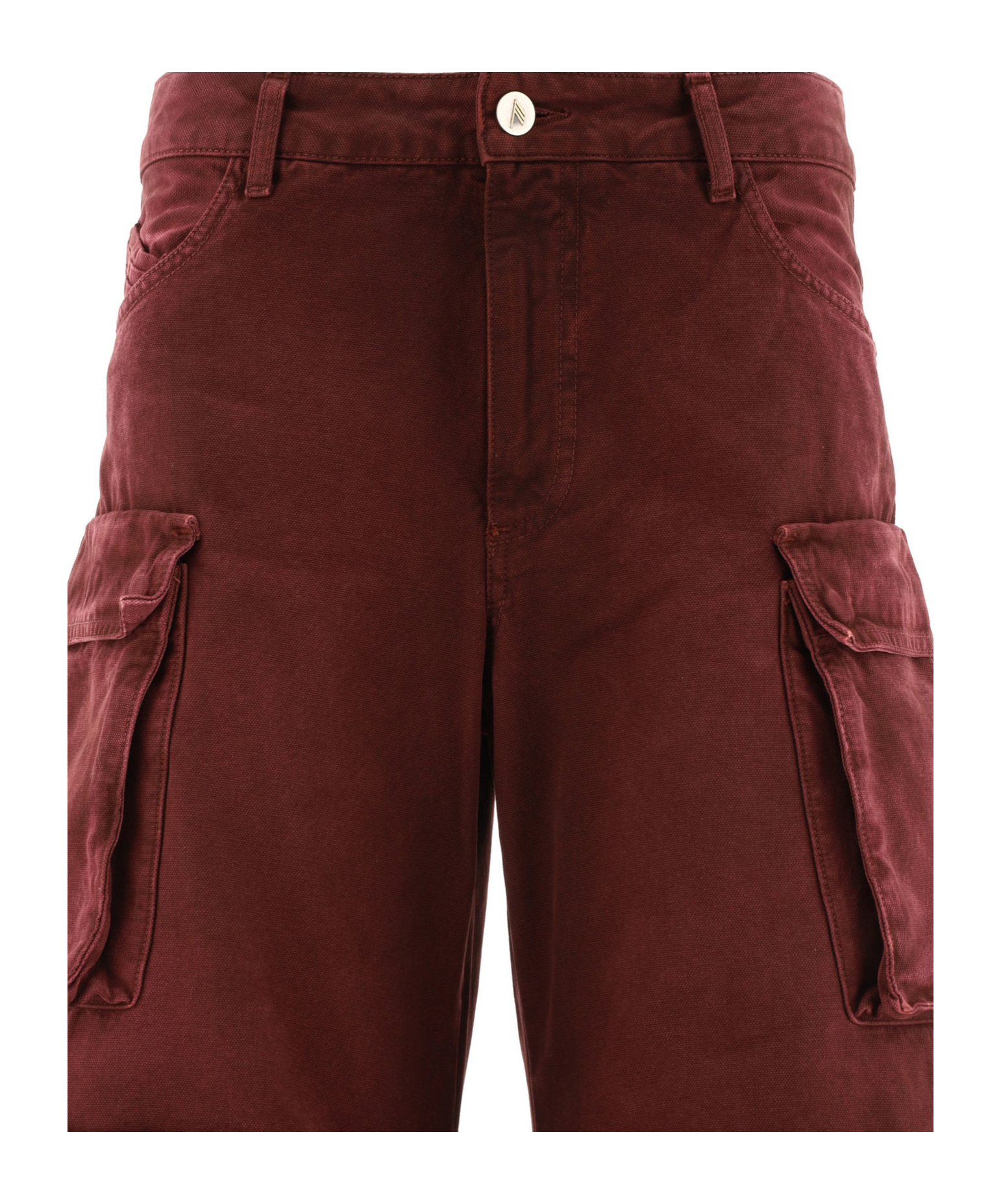 Attico Jeans In Brown