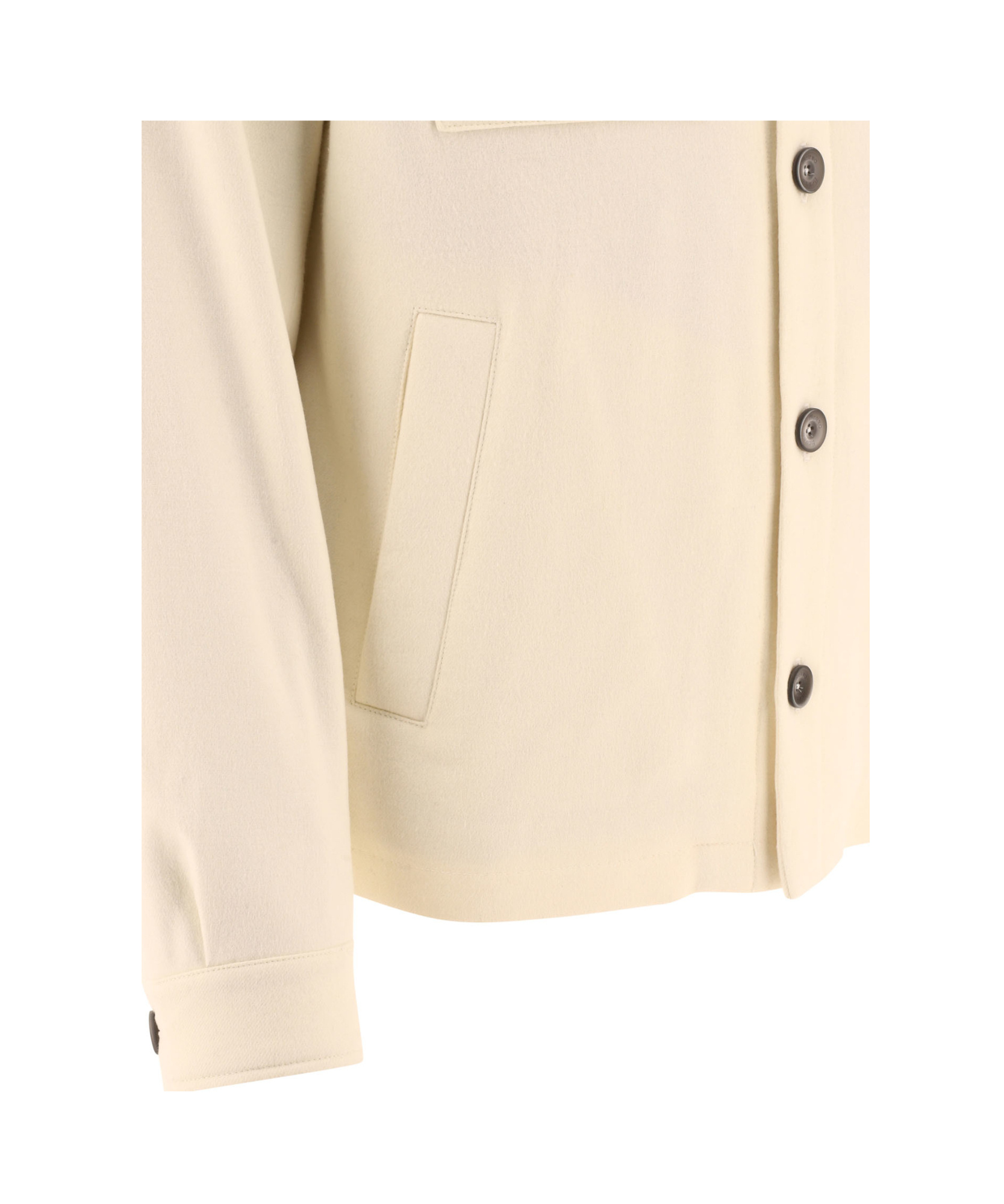 Herno Men's Quilted Shirt-style Jacket In Nude
