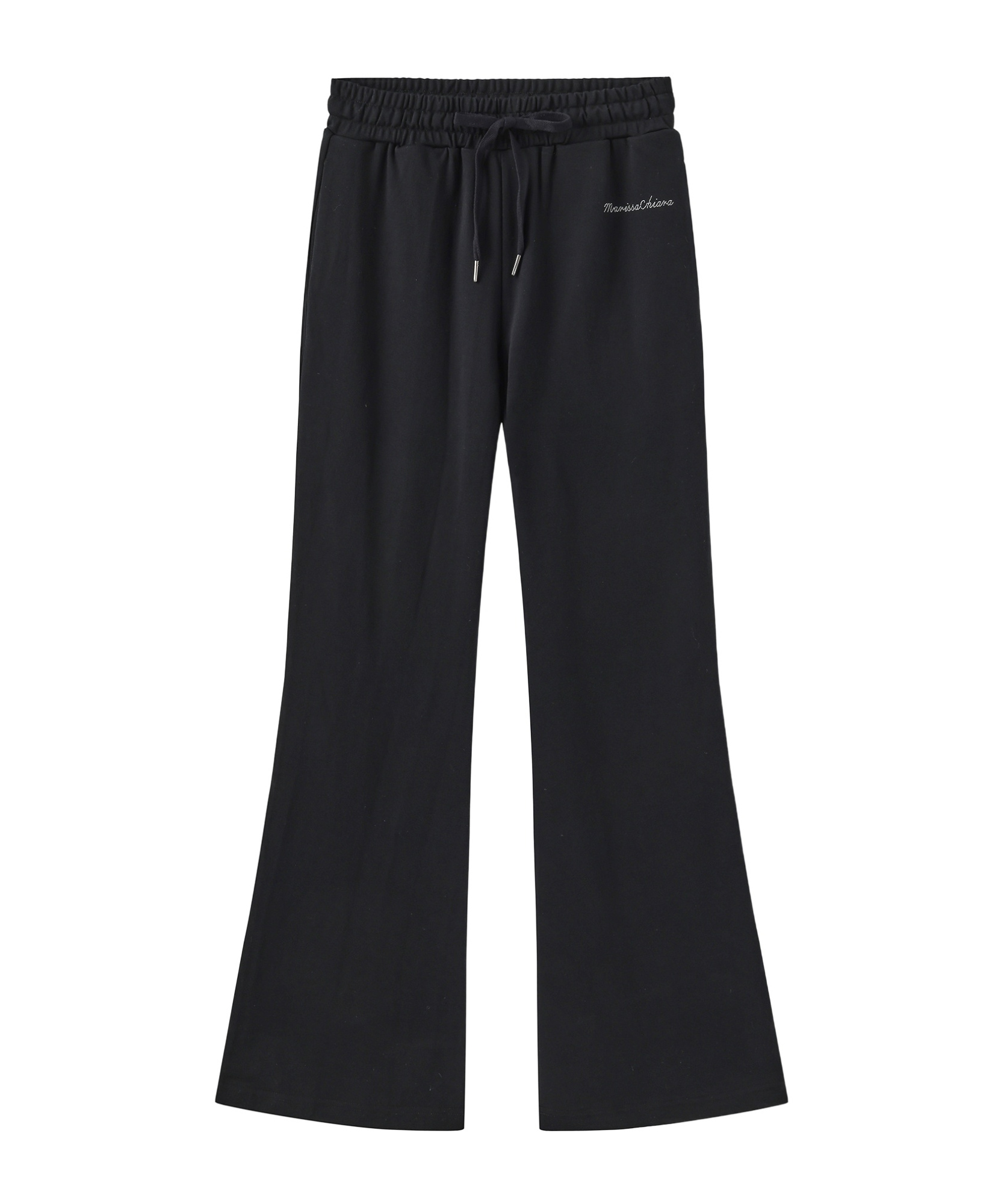 Marissa Chiara Drawstring Sweatpants In Black