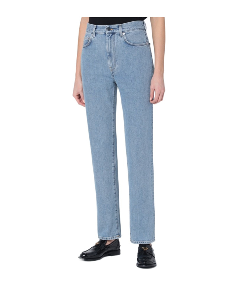 LOULOU STUDIO BELT-LOOP JEANS