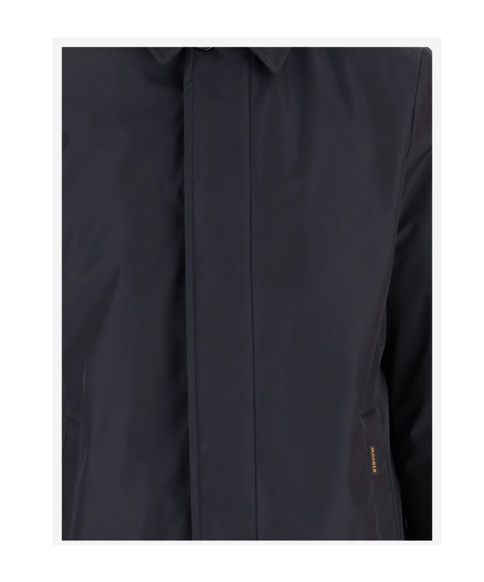 Moorer Long-sleeved Casual Jacket In Black