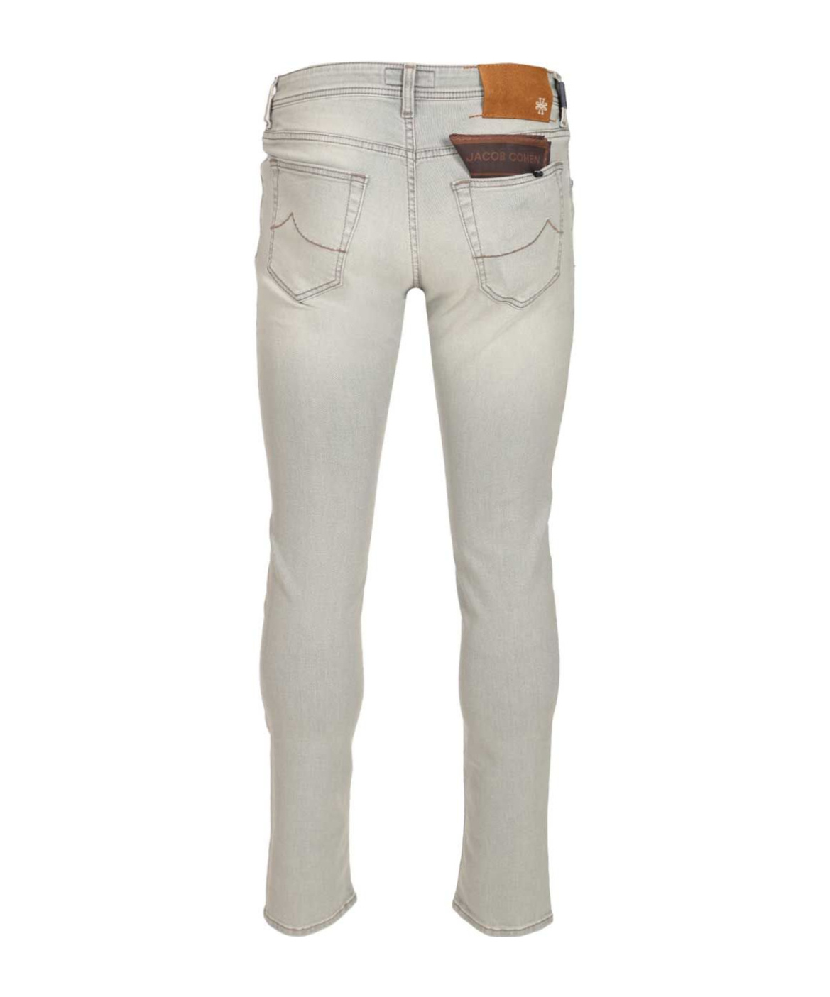 Jacob Cohen Straight-leg Jeans In Gray