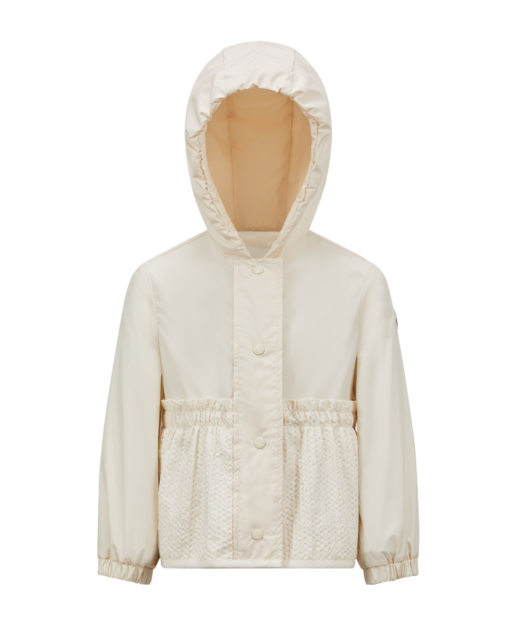 Moncler Odete Hooded Jacket In White