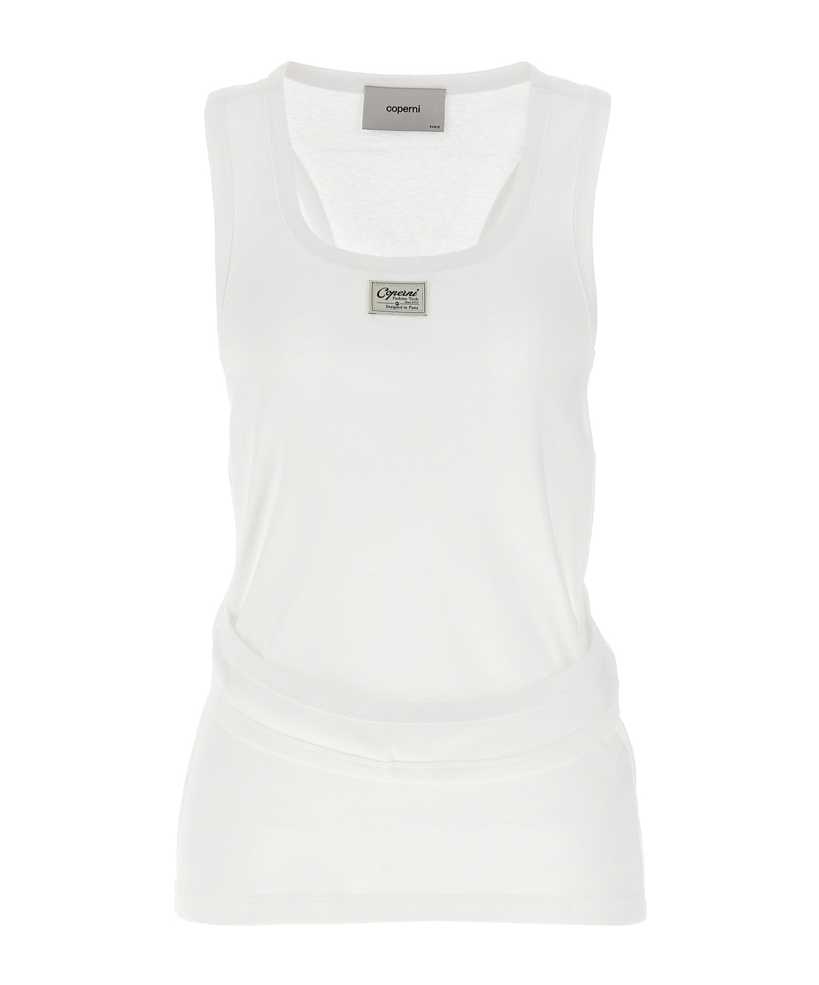 Coperni Round-neck Vest In White
