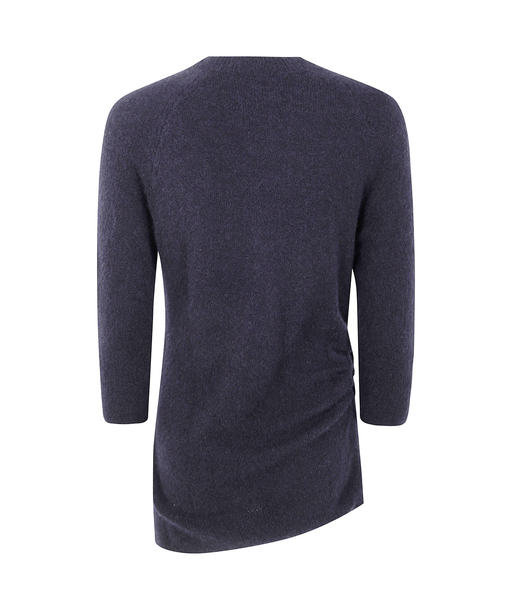 Mrz Asymmetric Round Neck Sweater Clothing In Black