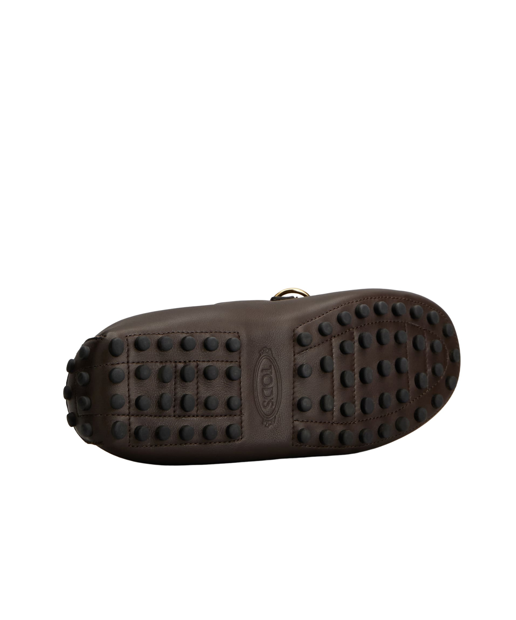 Tod's Ring-embellished Loafers In Black
