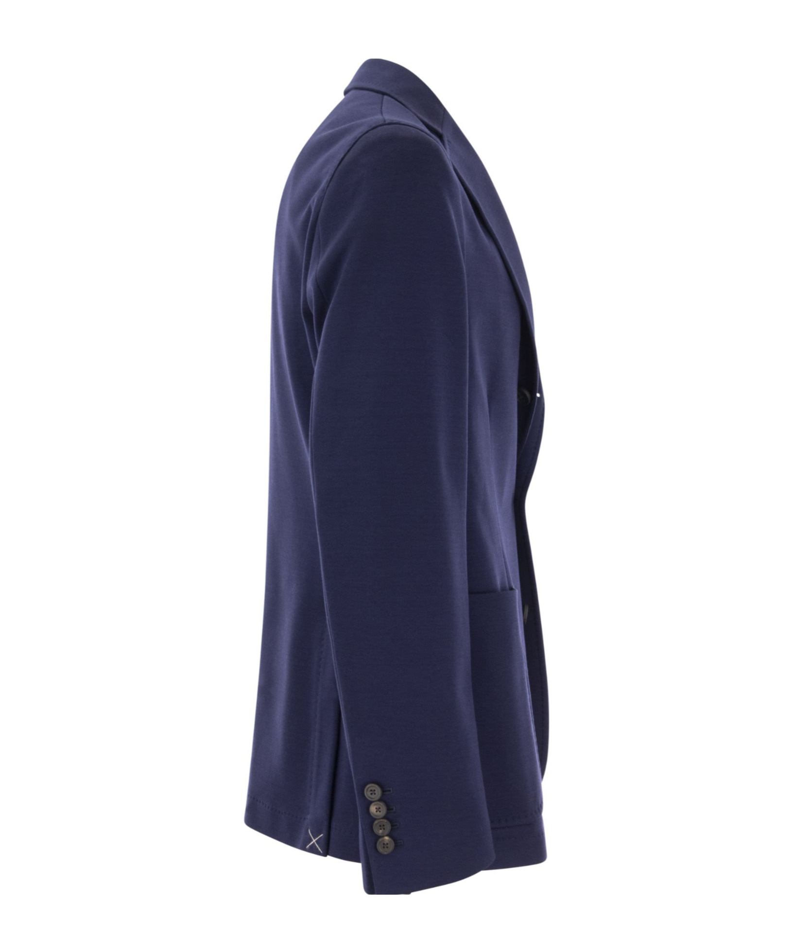 Peserico Men's Single-breasted Blazer In Blue