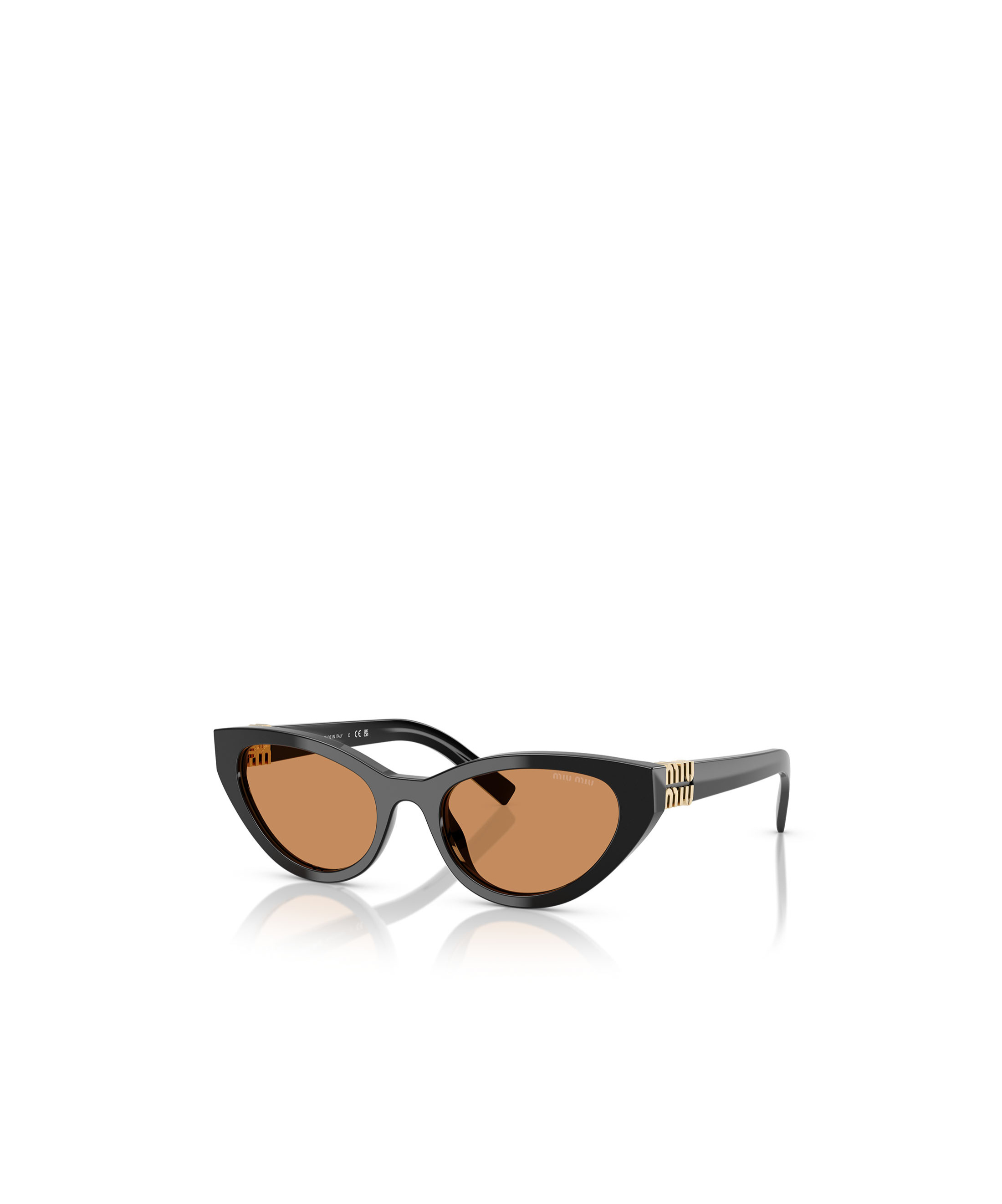 Miu Miu Eyewear Cat-eye Sunglasses In Nude