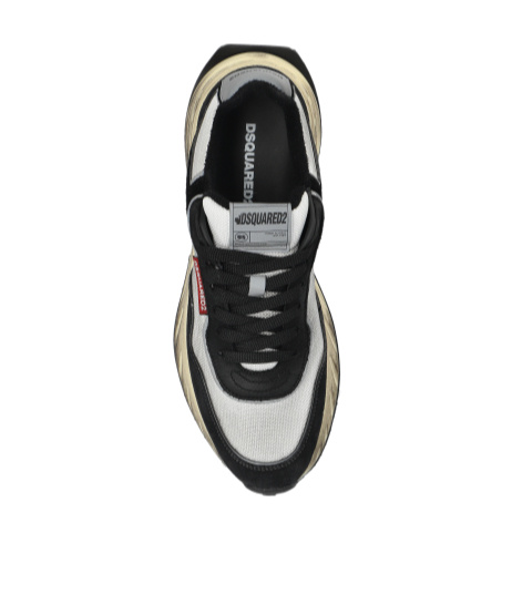 Shop Dsquared2 Sprinter Sneakers In Black