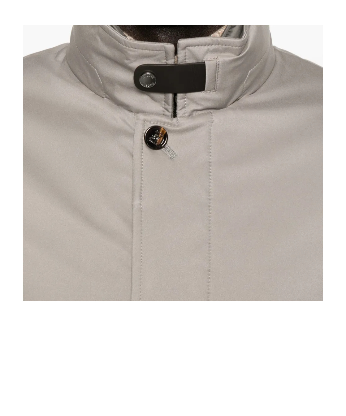 Moorer Buttoned Jacket In Gray