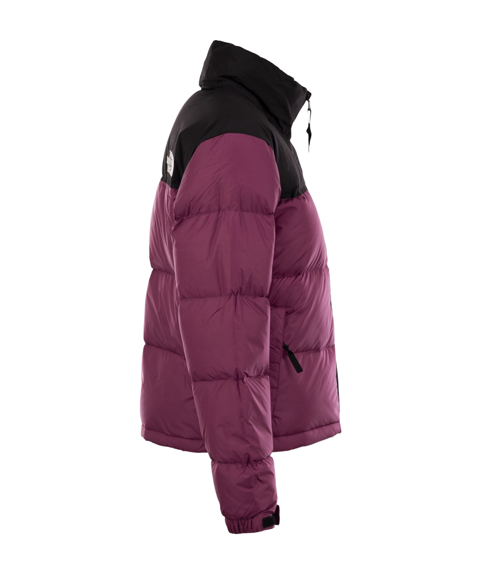 The North Face Hooded Down Jacket In Red