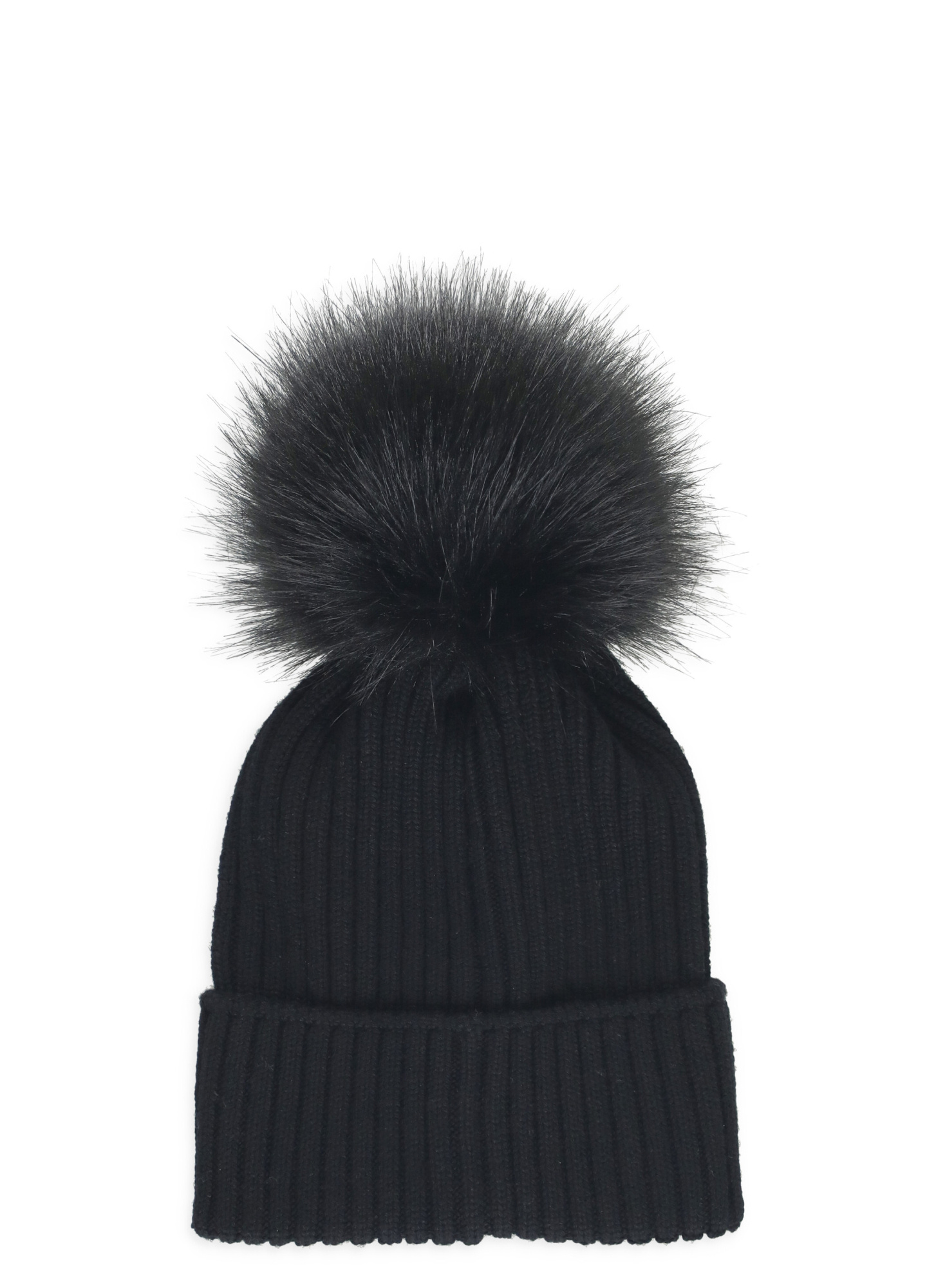 Moncler Wool Beanie With Pom Pom