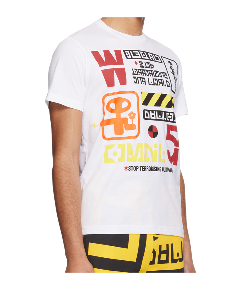 Walter Van Beirendonck White Printed T-shirt In White