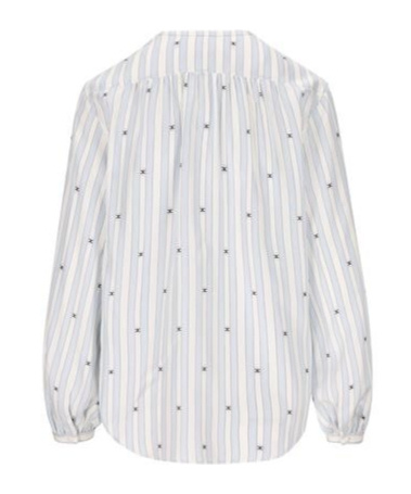 Celine Long-sleeved Shirt In White