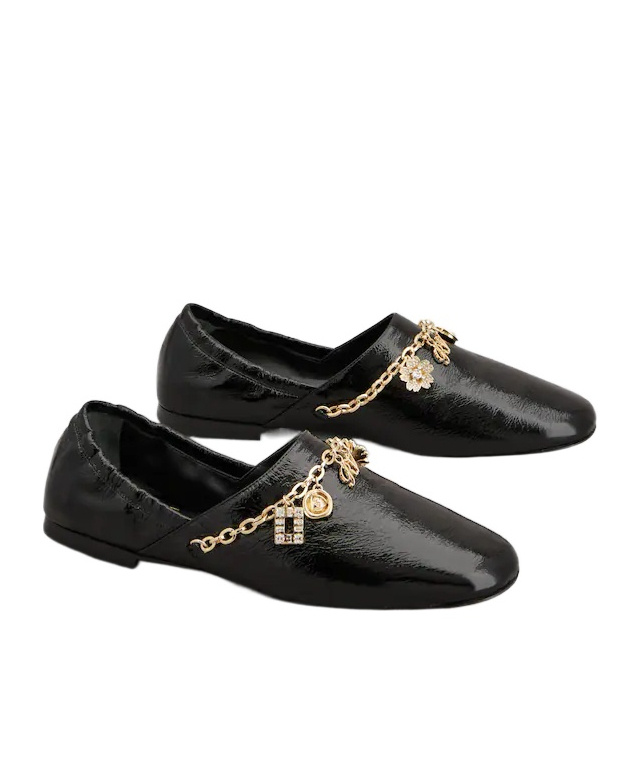 Roger Vivier Slippers In Patent Leather In Black