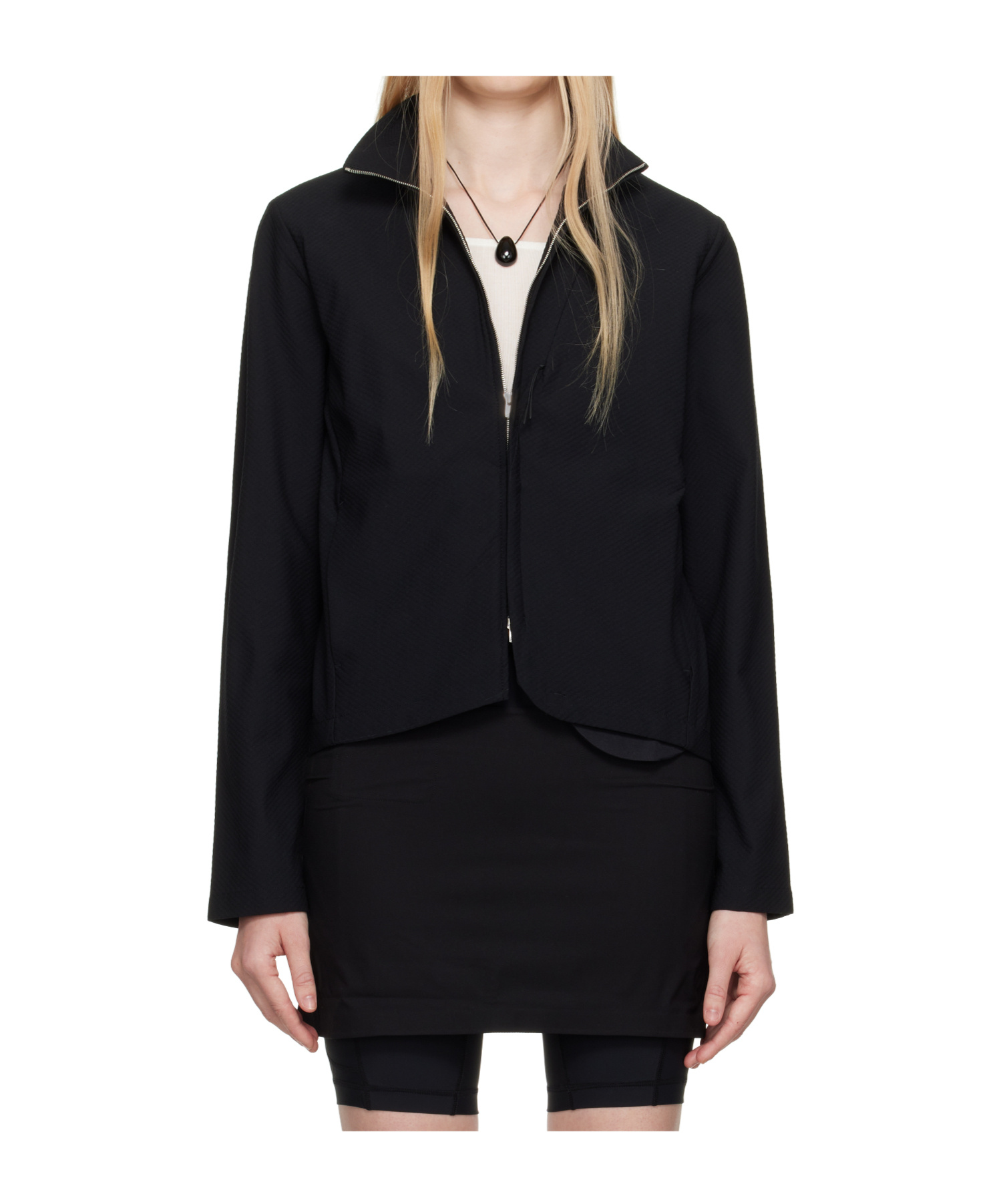 Post Archive Faction (paf) Black 8.0 Right Track Jacket In Black