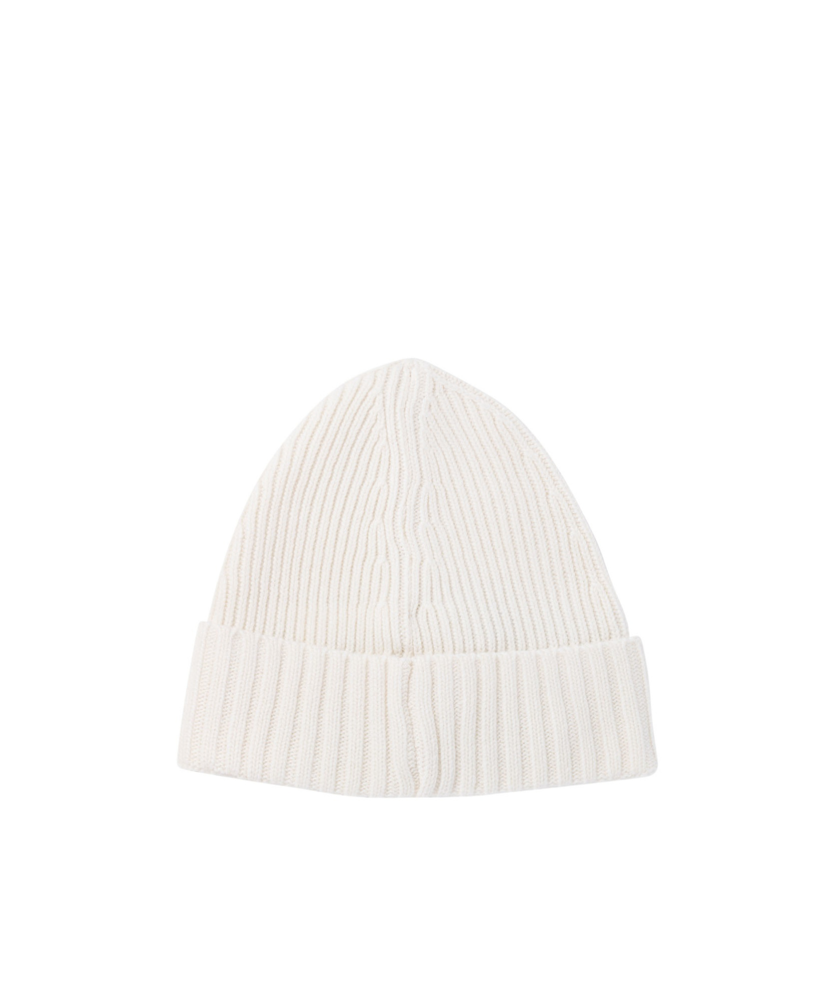Shop Stone Island Compass-motif Beanie Hat In White