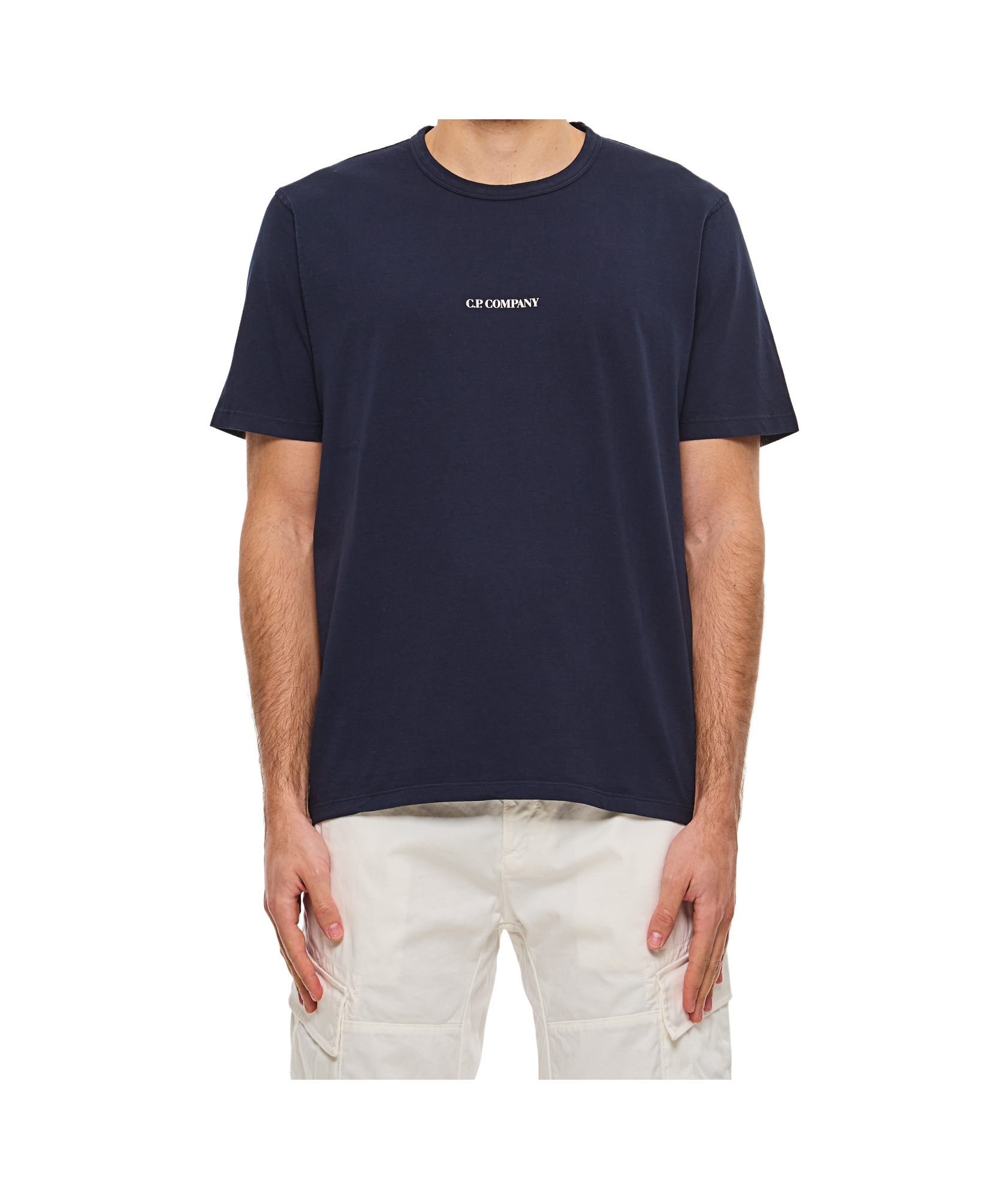 C.p. Company Metropolis Series Mercerized T-shirt In Black