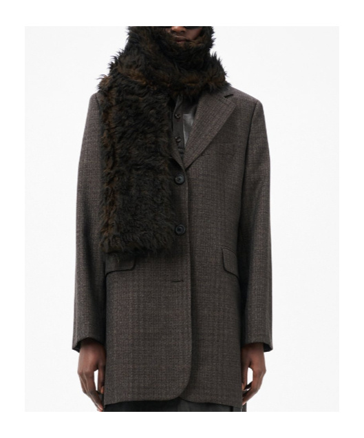 Our Legacy Floss Scarf In Brown