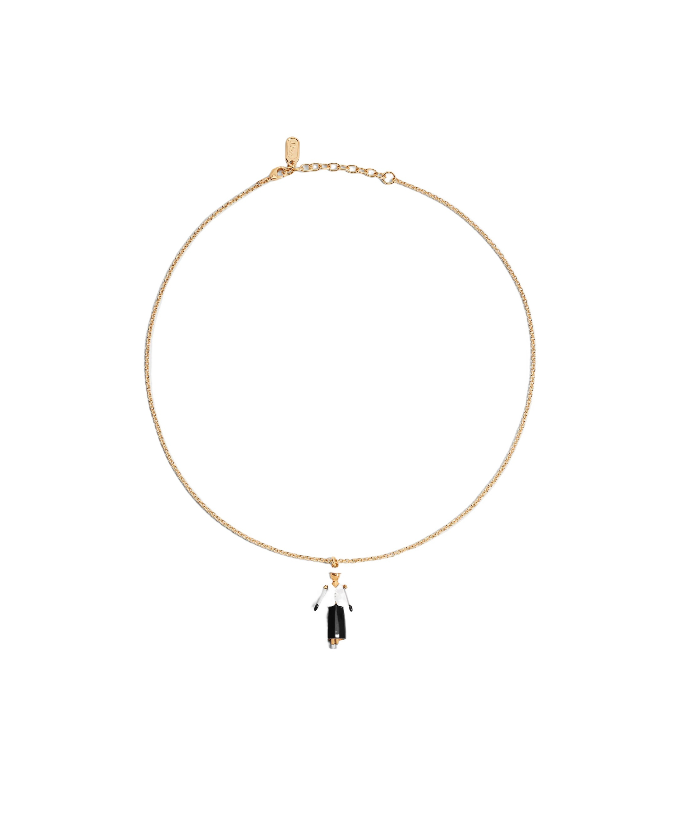 Dior Icon Necklace In Golden