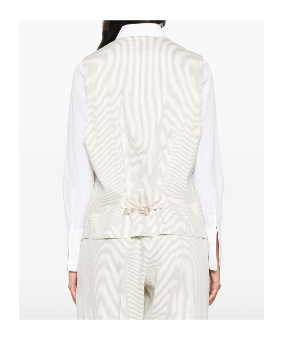 ALYSI V-NECK KNITTED VEST