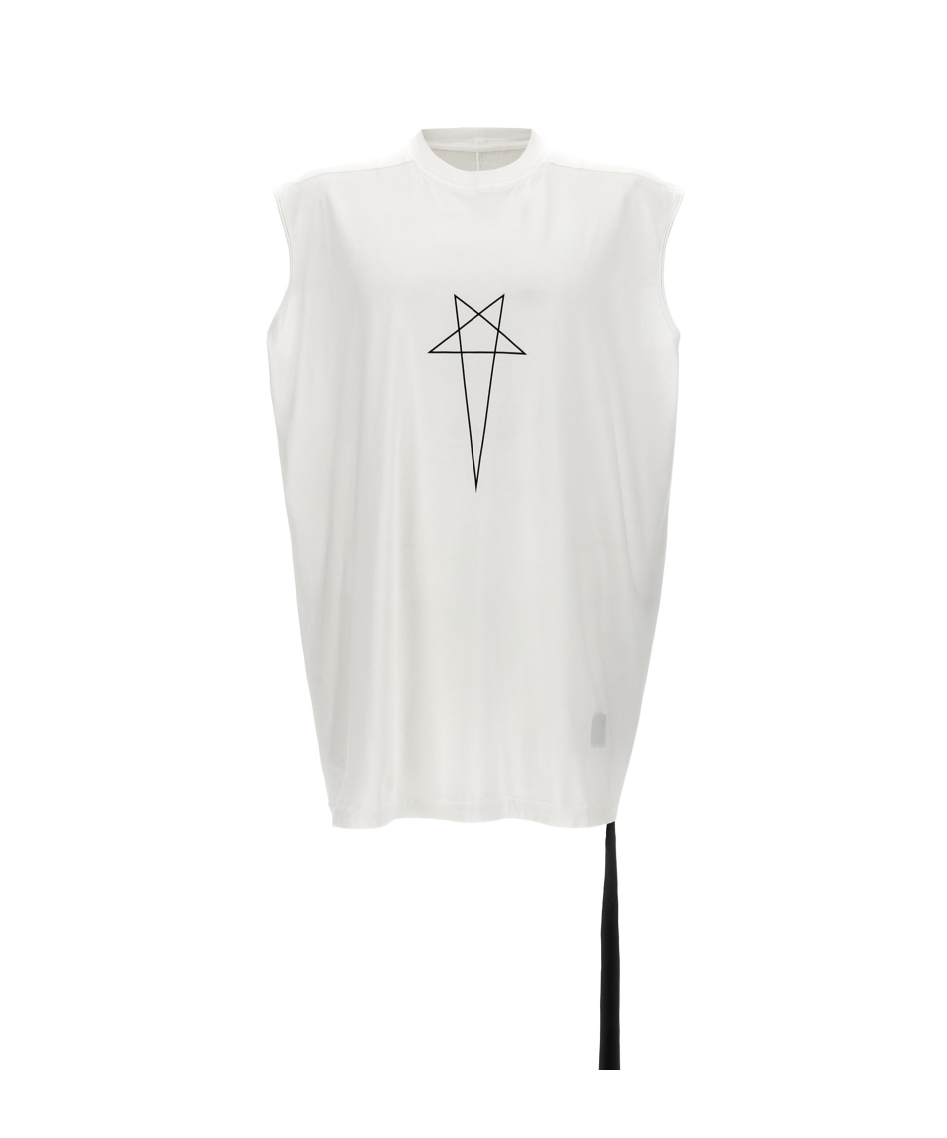 Rick Owens Drkshdw Drkshdw By Rick Owens Cotton Tank Top In White