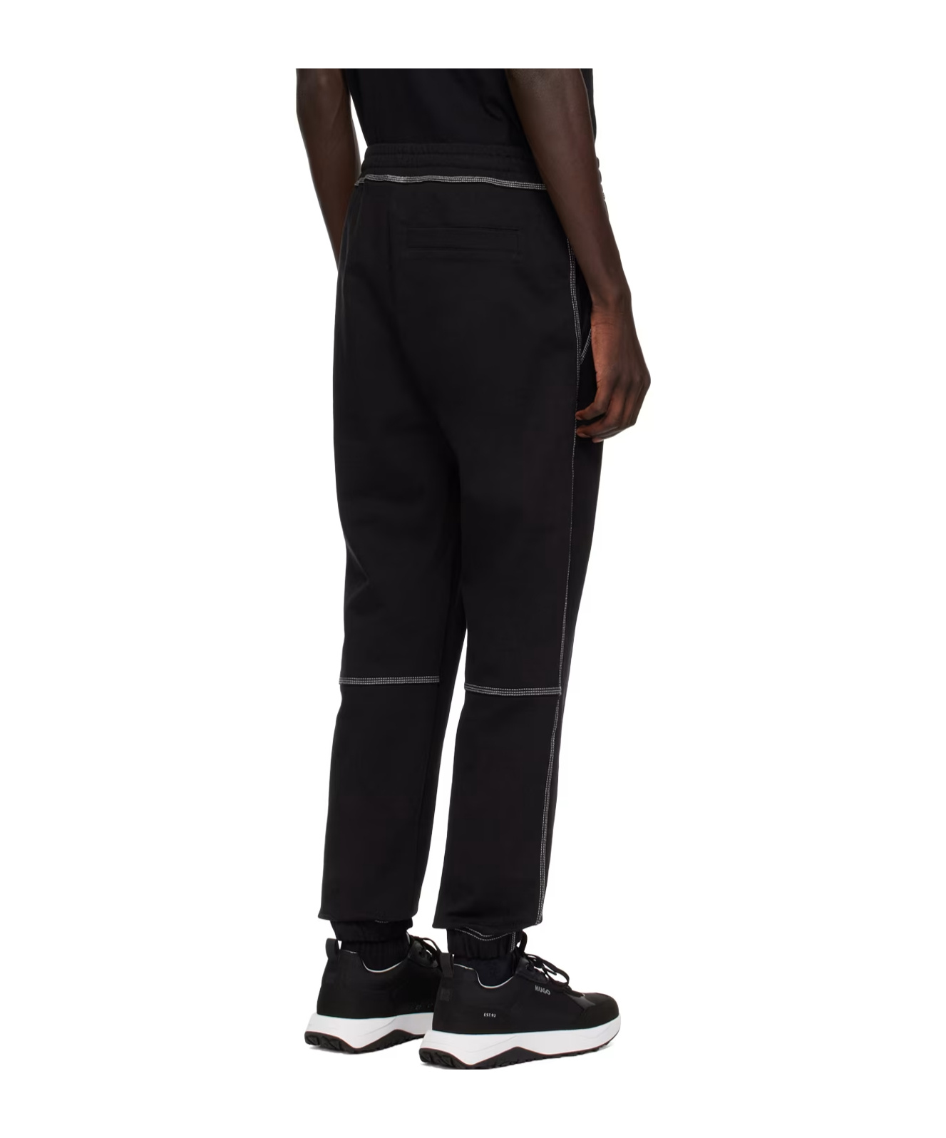Shop Hugo Boss Dirabelo Track Pants In Black
