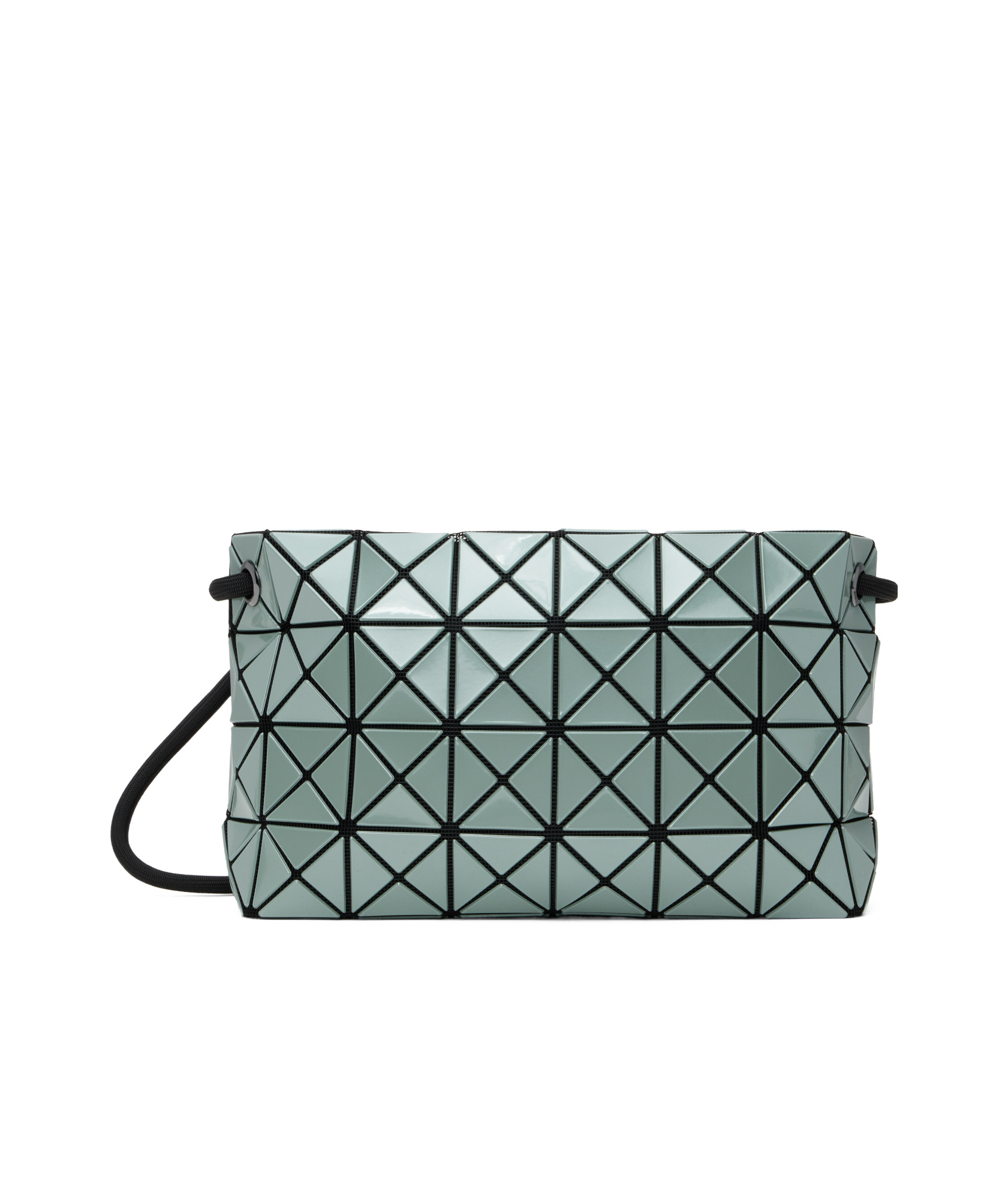 Bao Bao Issey Miyake Zipper Shoulder Bag In Green