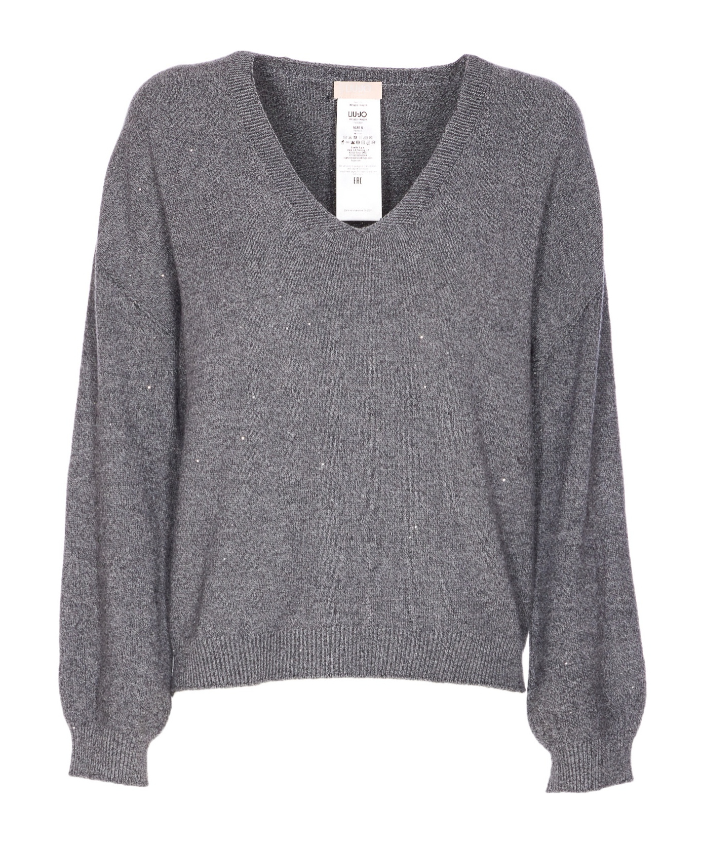 Liu •jo Sweater Liu Jo Woman Color Grey In Gray