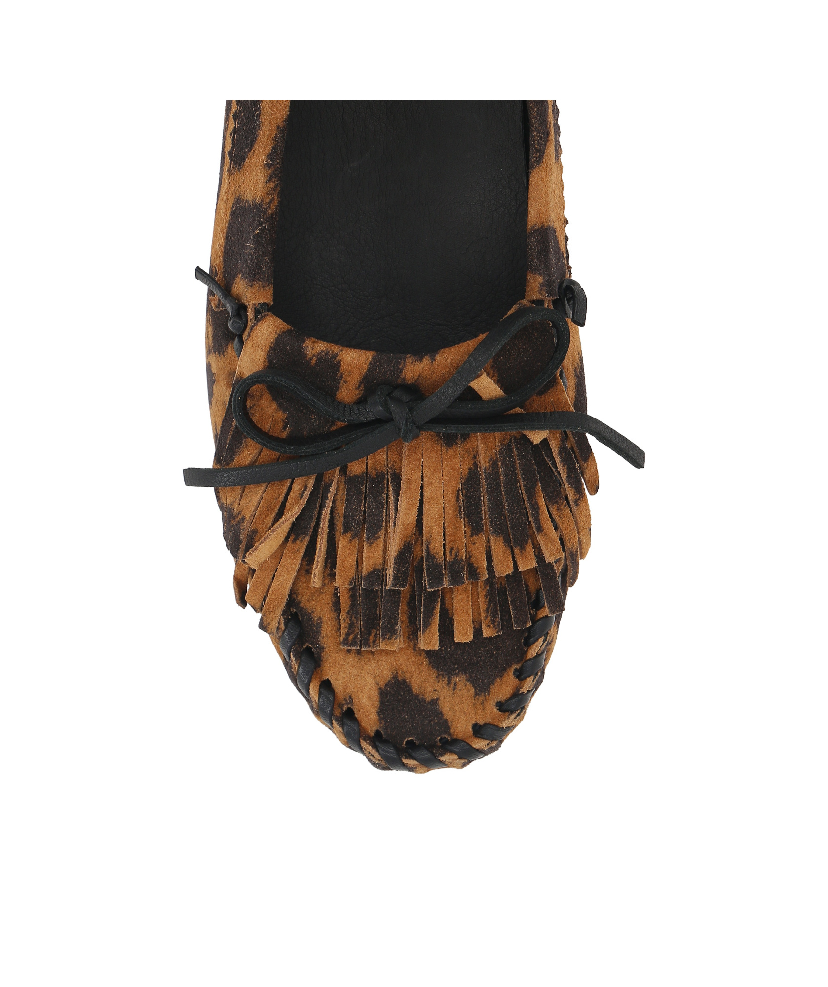 Shop Paris Texas Indiana Suede Loafers In Black