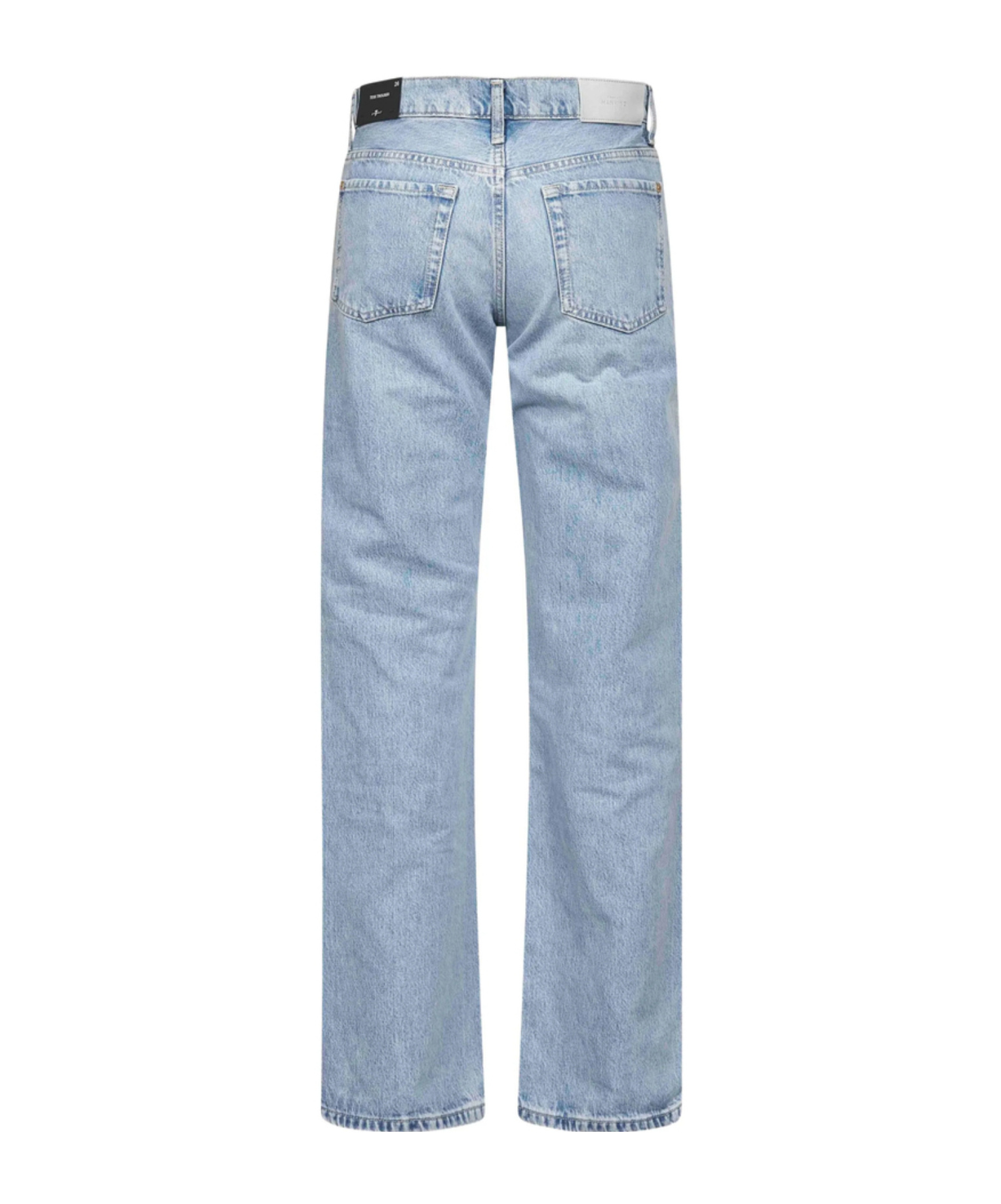 7 For All Mankind Straight-leg Jeans In Blue