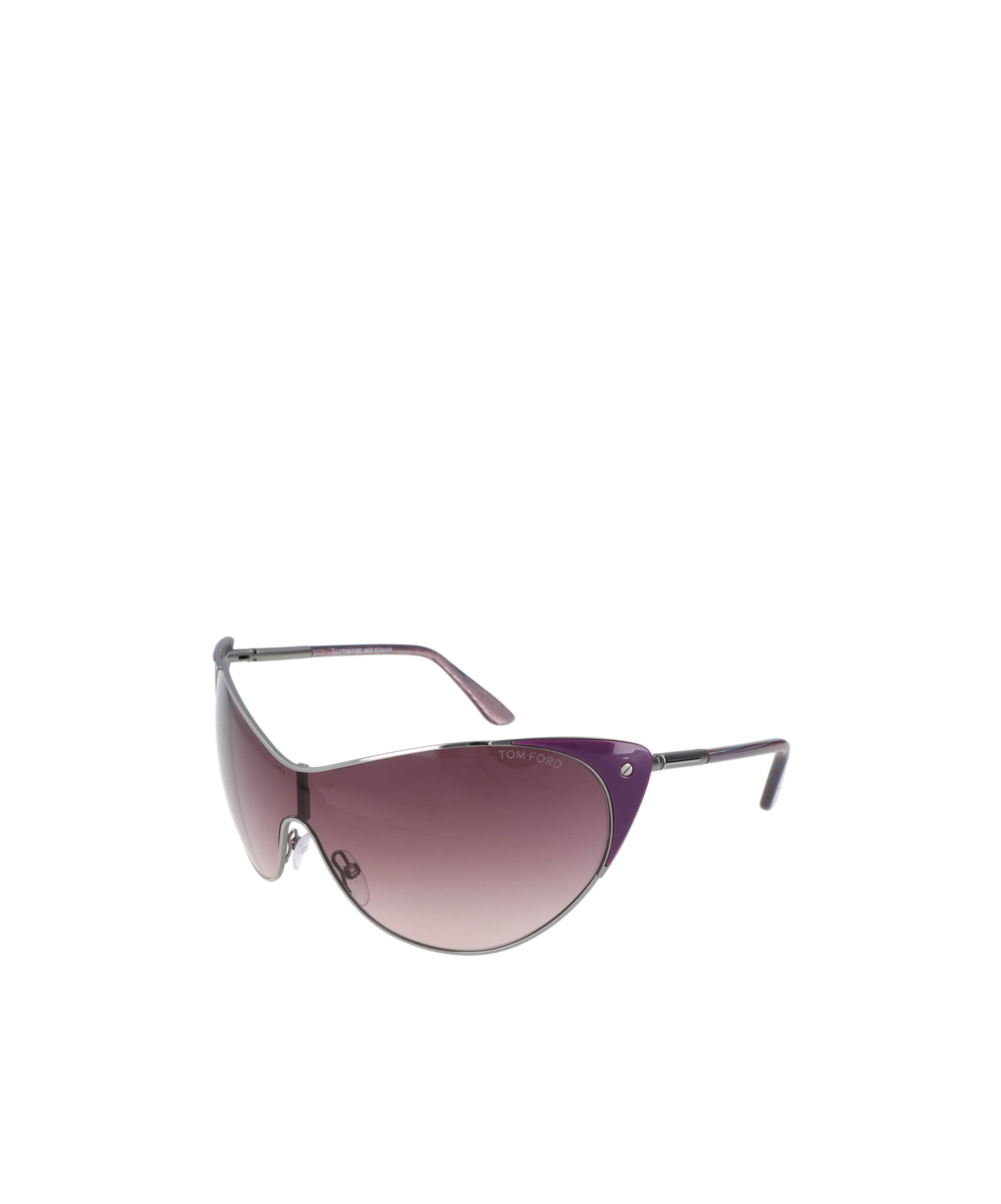 Tom Ford Geometric Sunglasses In Gray