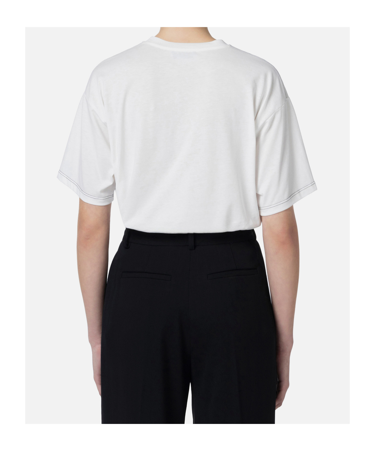 Elisabetta Franchi Short-sleeved T-shirt In Black
