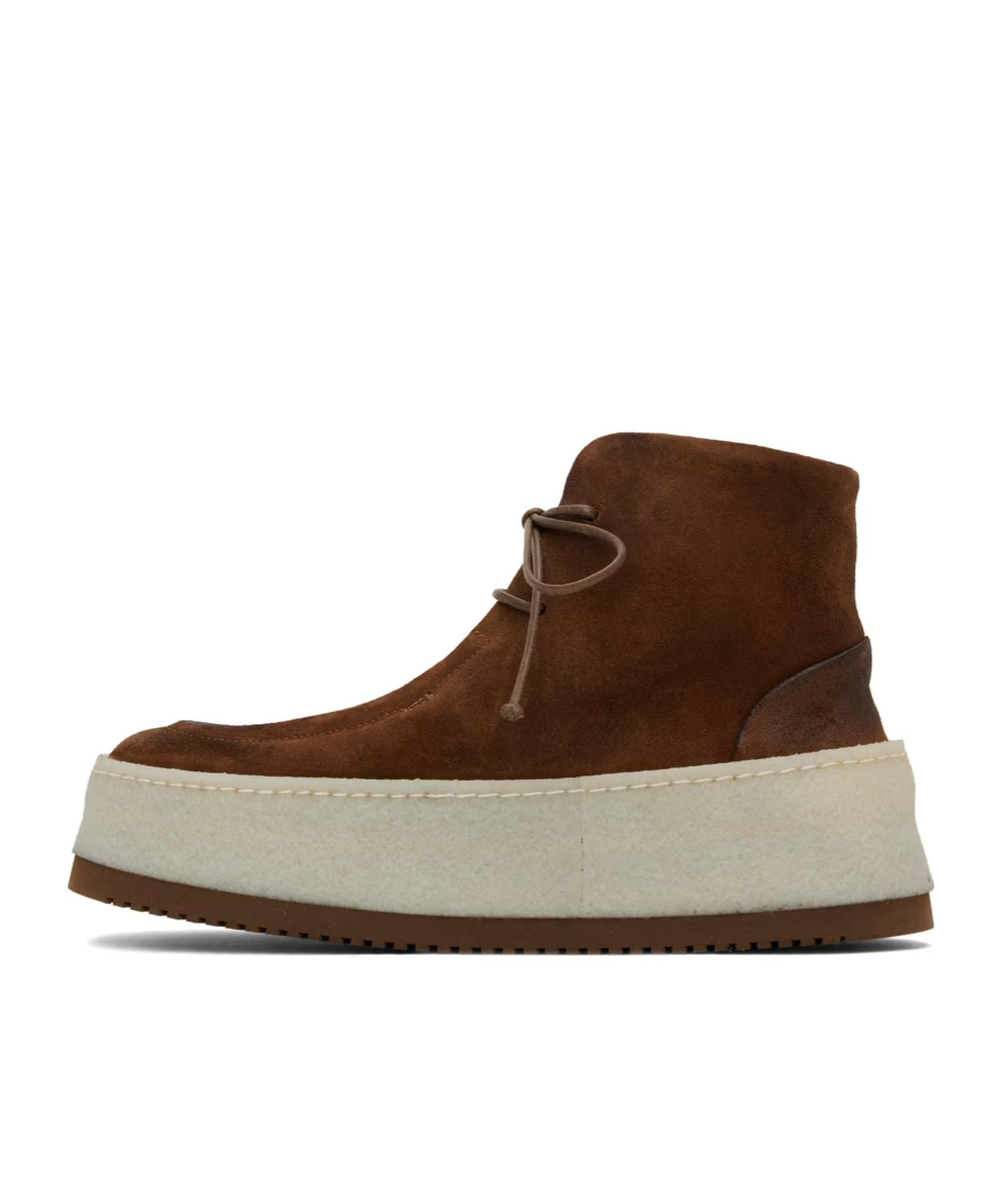Marsèll Parapana Leather Boots In Brown