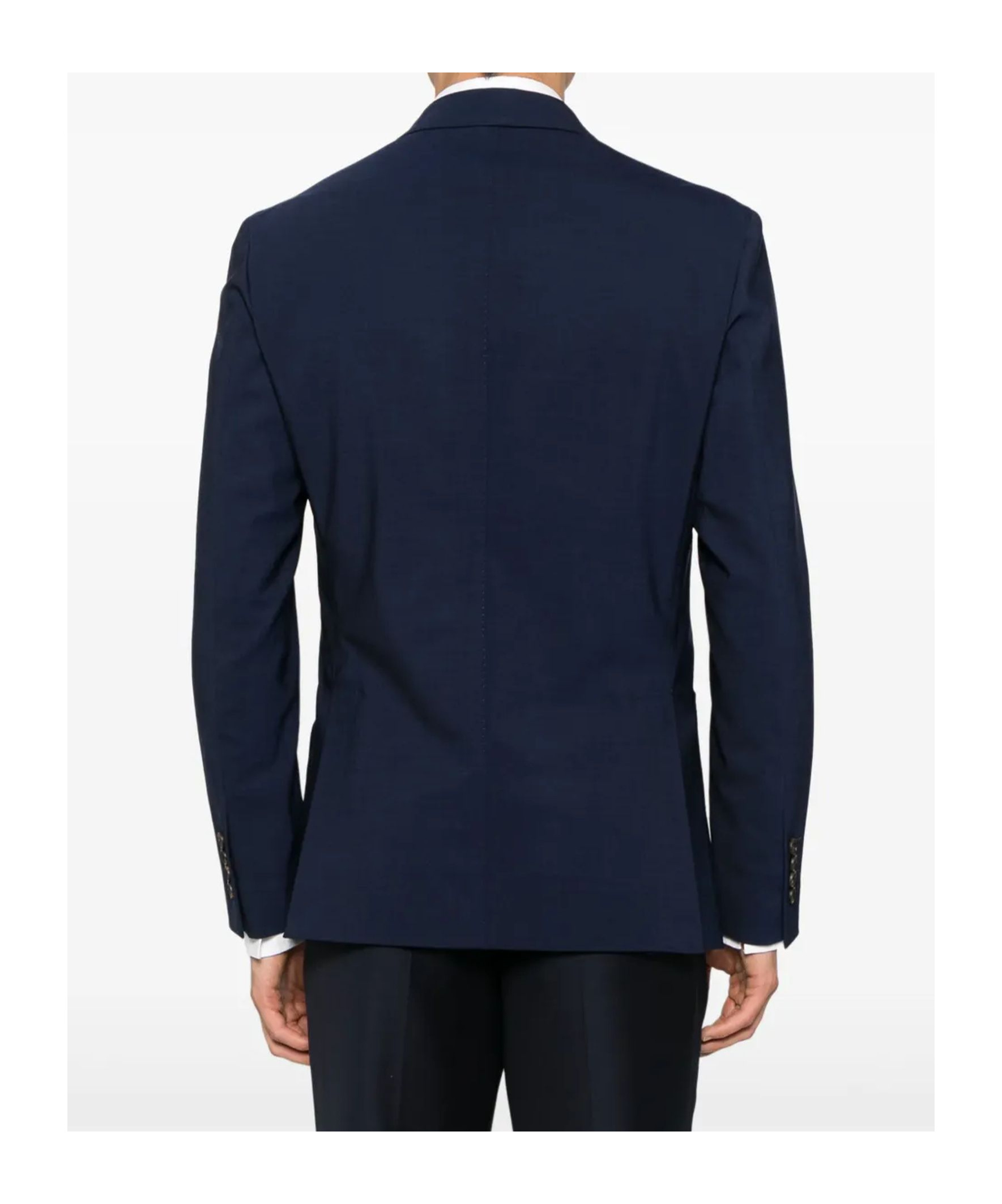 Eleventy Double-breasted Blazer