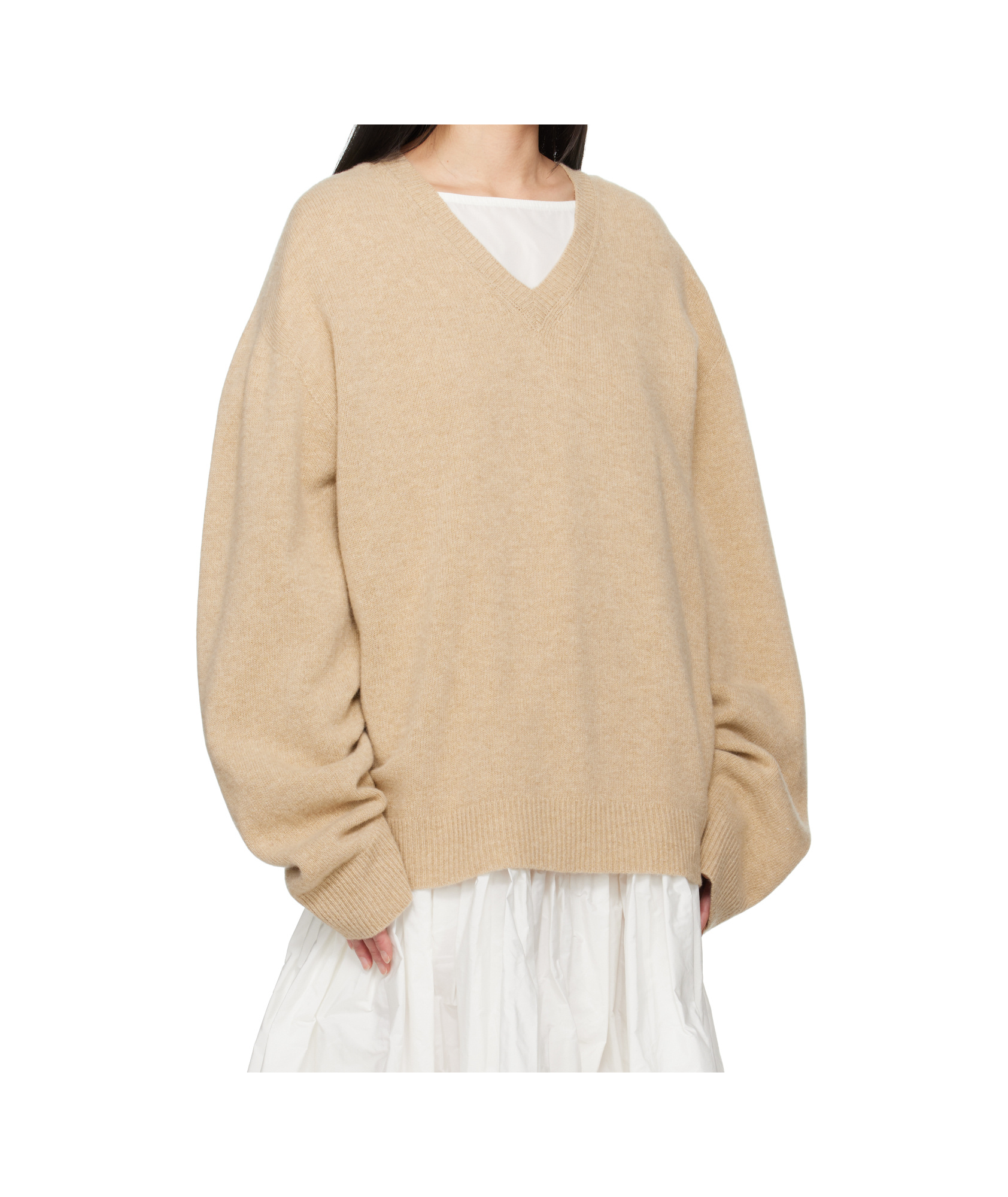 Sofie D'hoore Tan Matthew Sweater In Yellow-brown