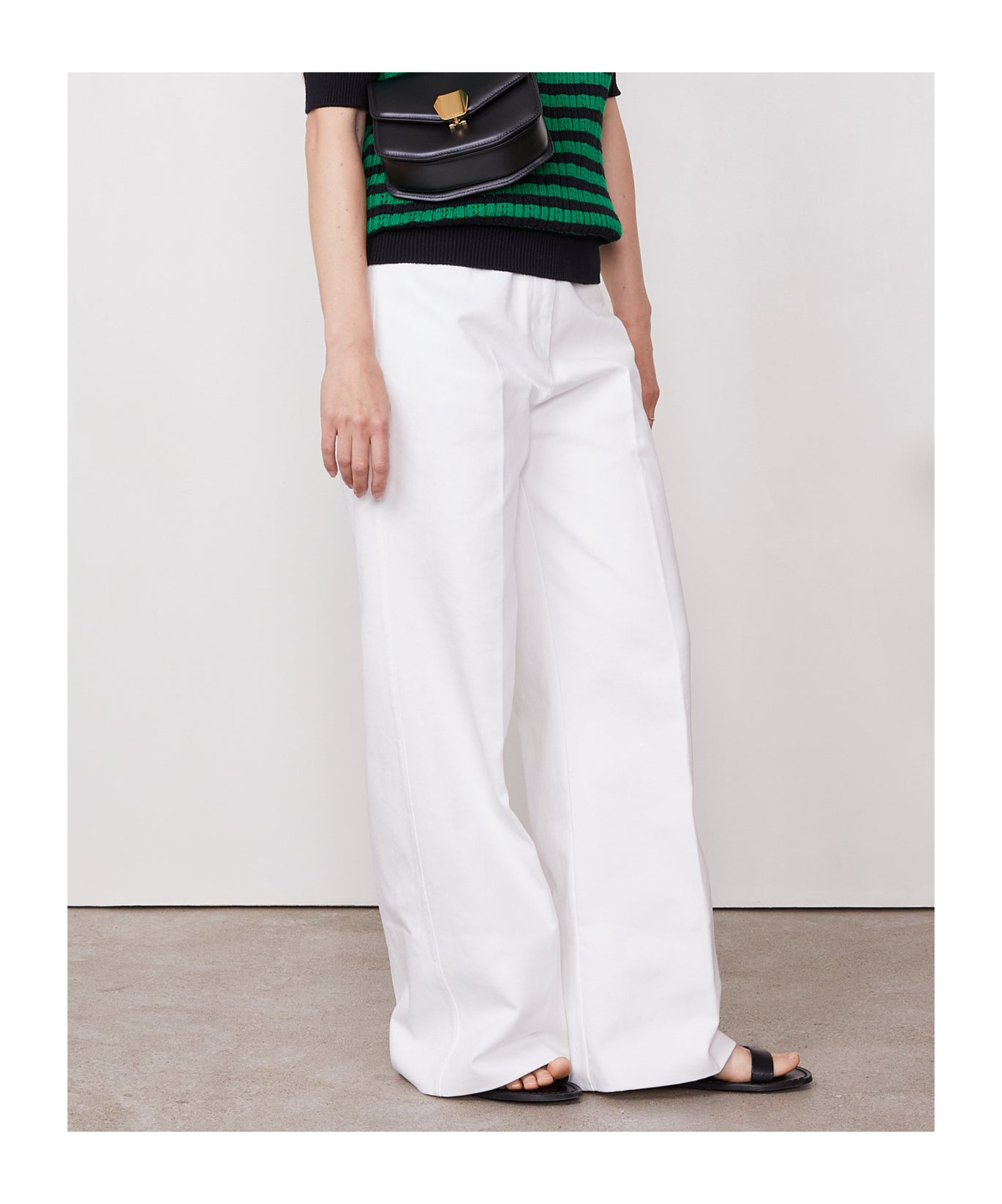 Shop Officine Generale Ginger Jeans In White