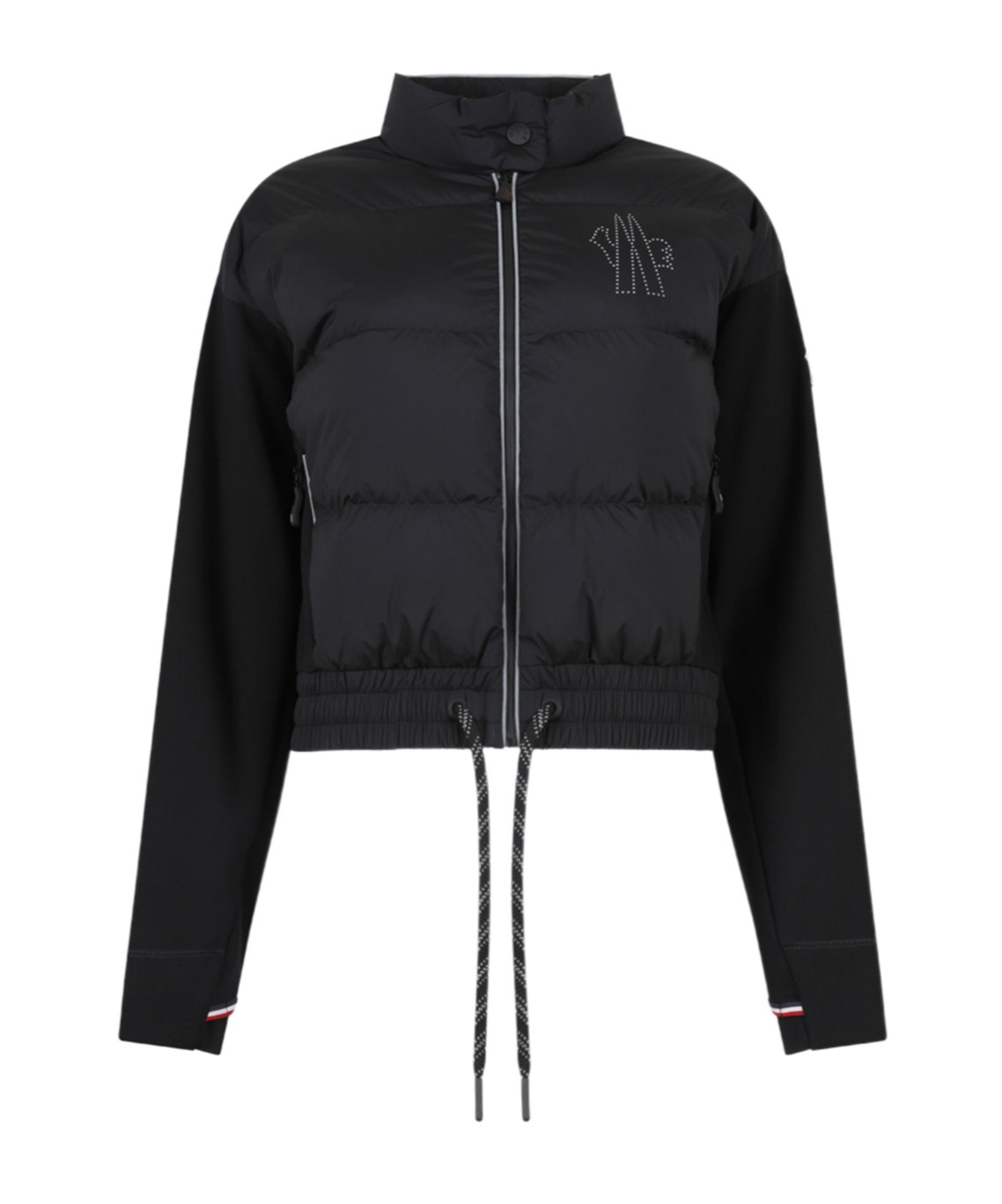 Shop Moncler Long-sleeved Jacket In Black