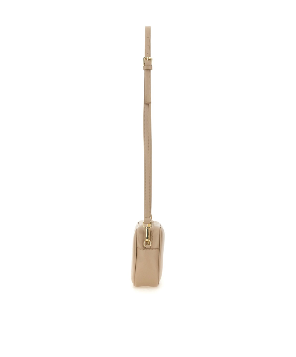 Kiton Shoulder Bag With Logo In Nude
