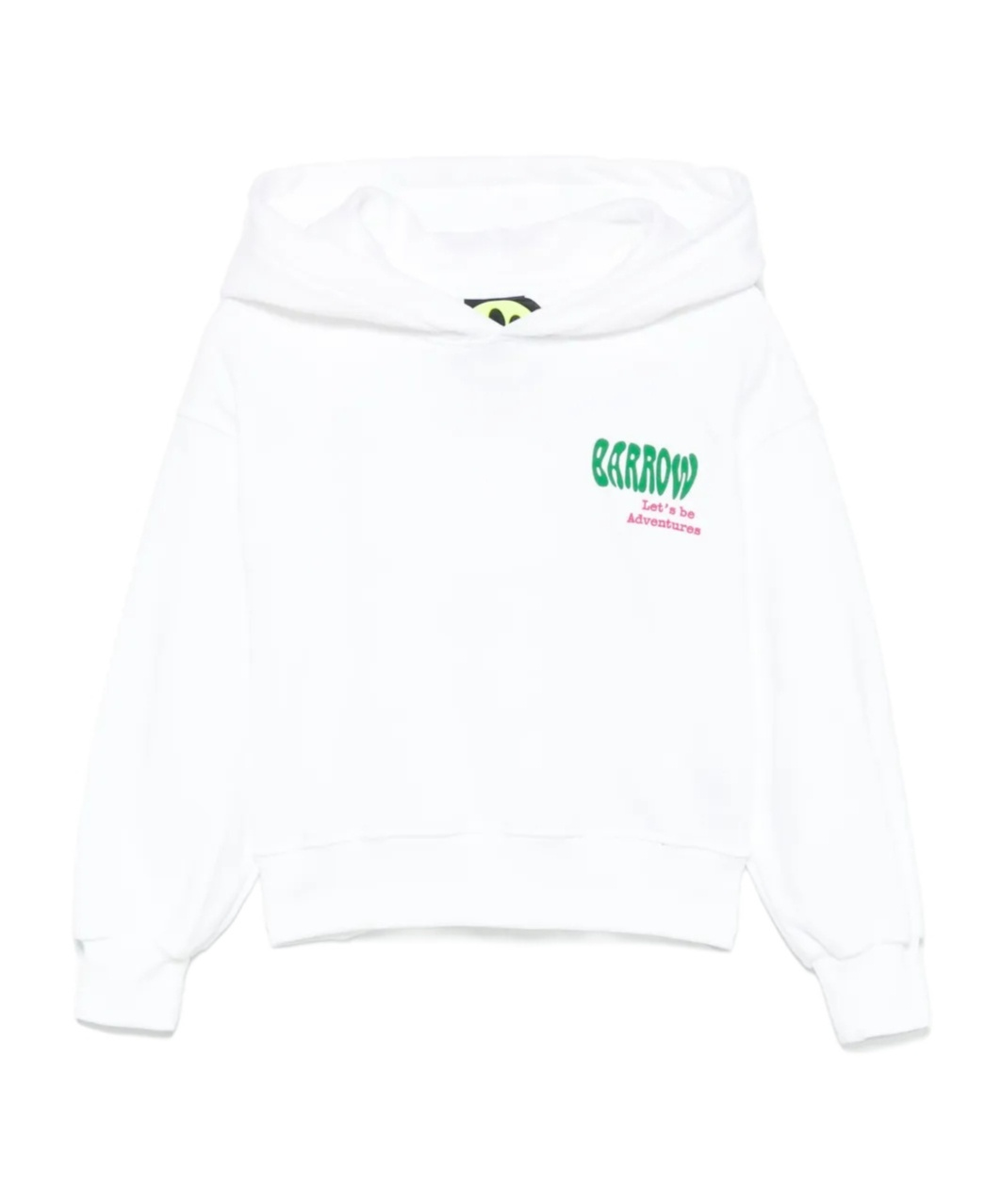 Barrow Logo-print Hoodie In White